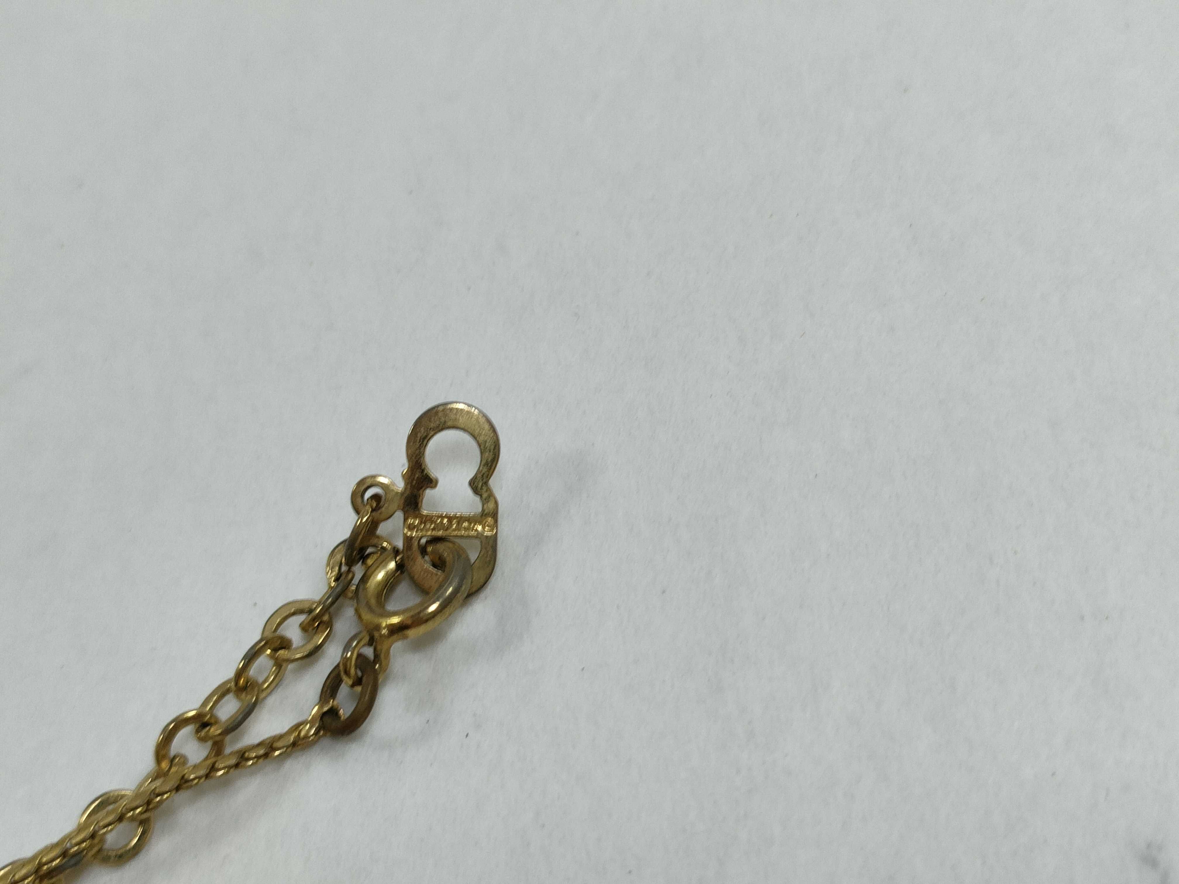 Gold CD Necklace — view 7