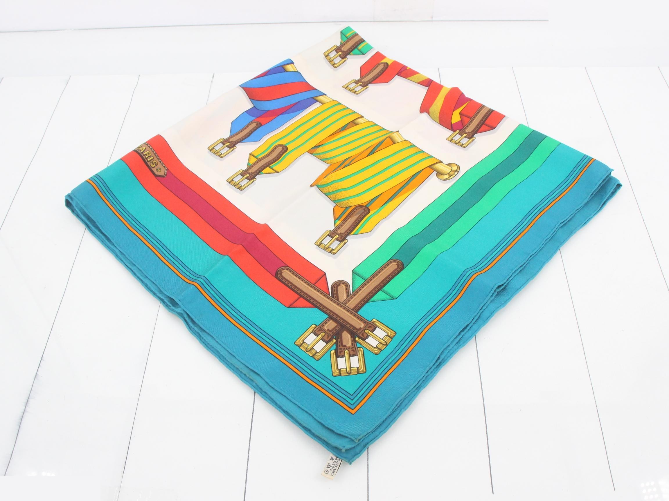 Carre 90 J. METZ Silk Scarf — view 2