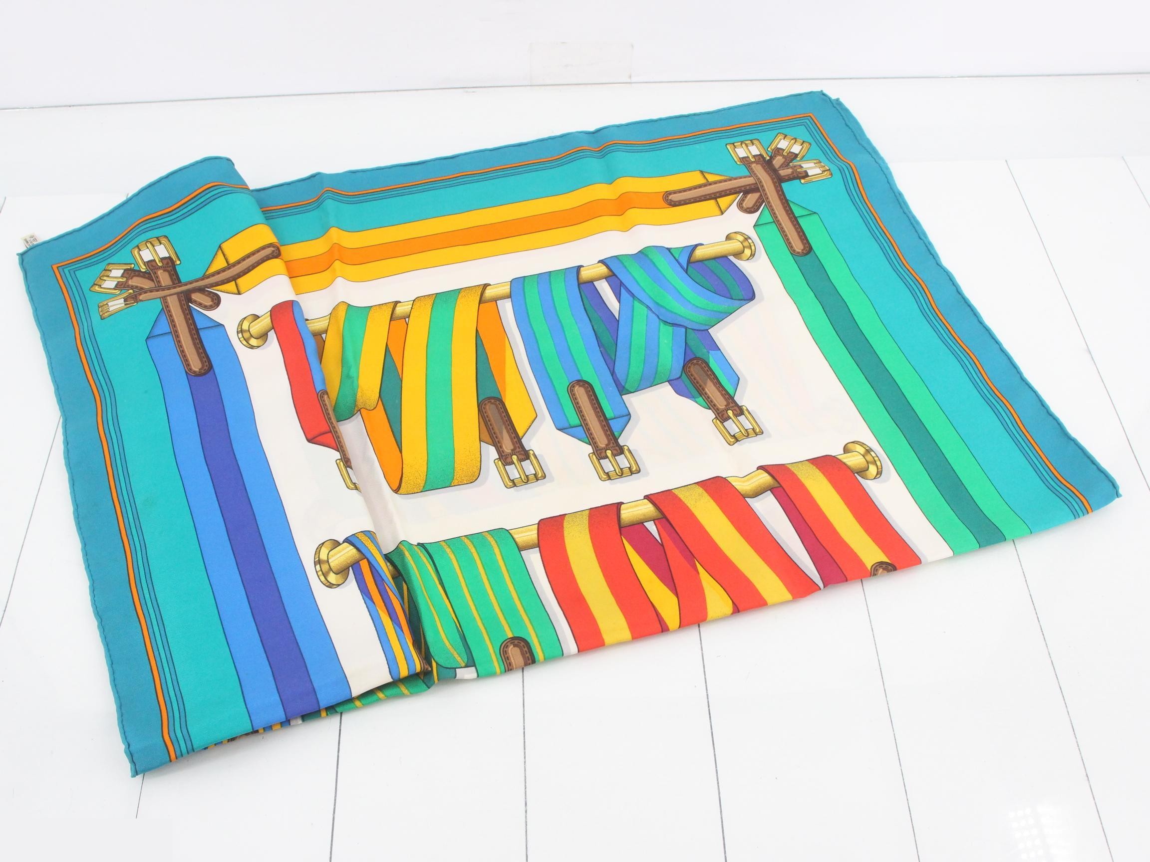 Carre 90 J. METZ Silk Scarf — view 3