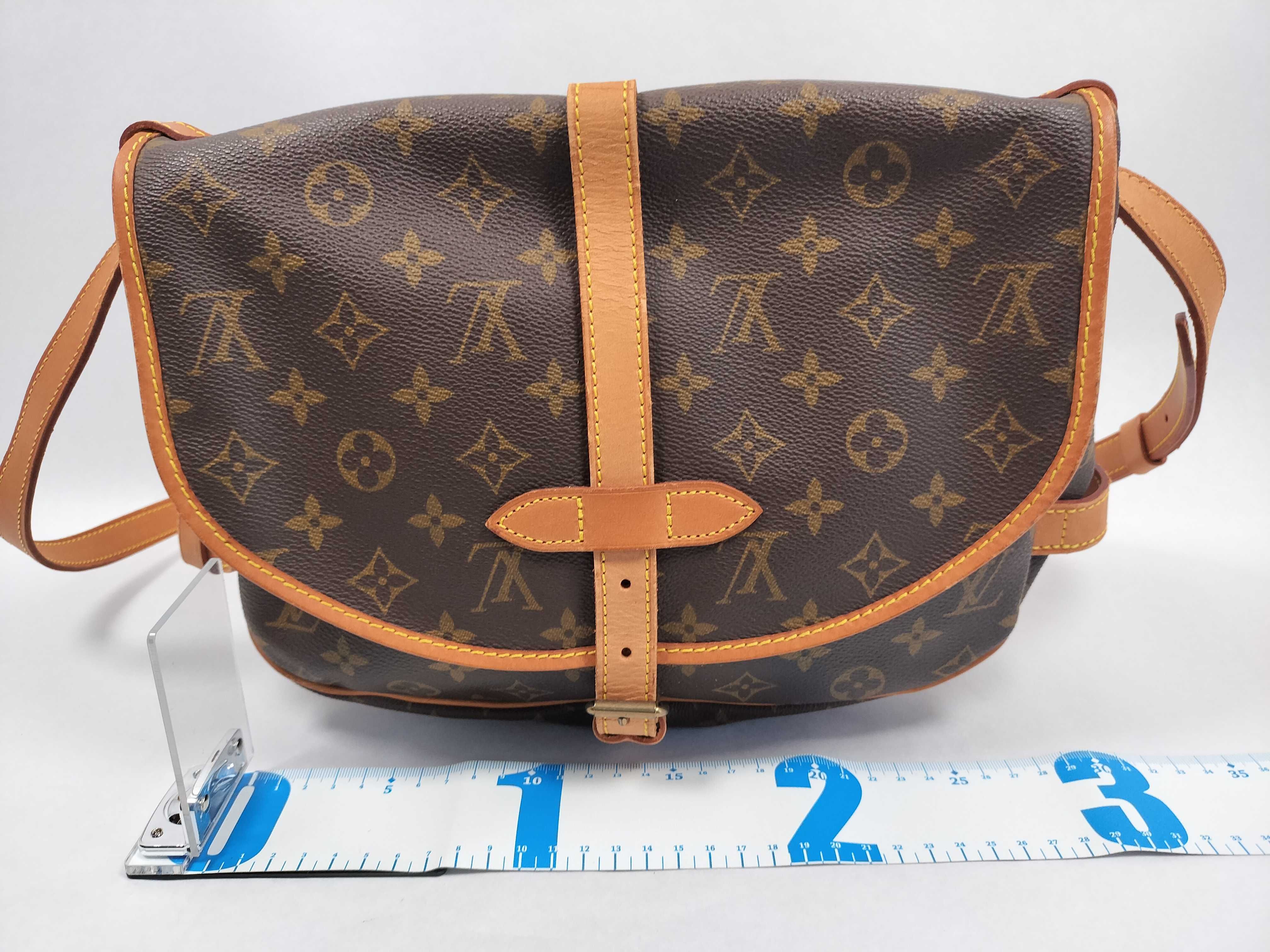 Monogram Saumur 30 M42256 Shoulder Bag — view 2