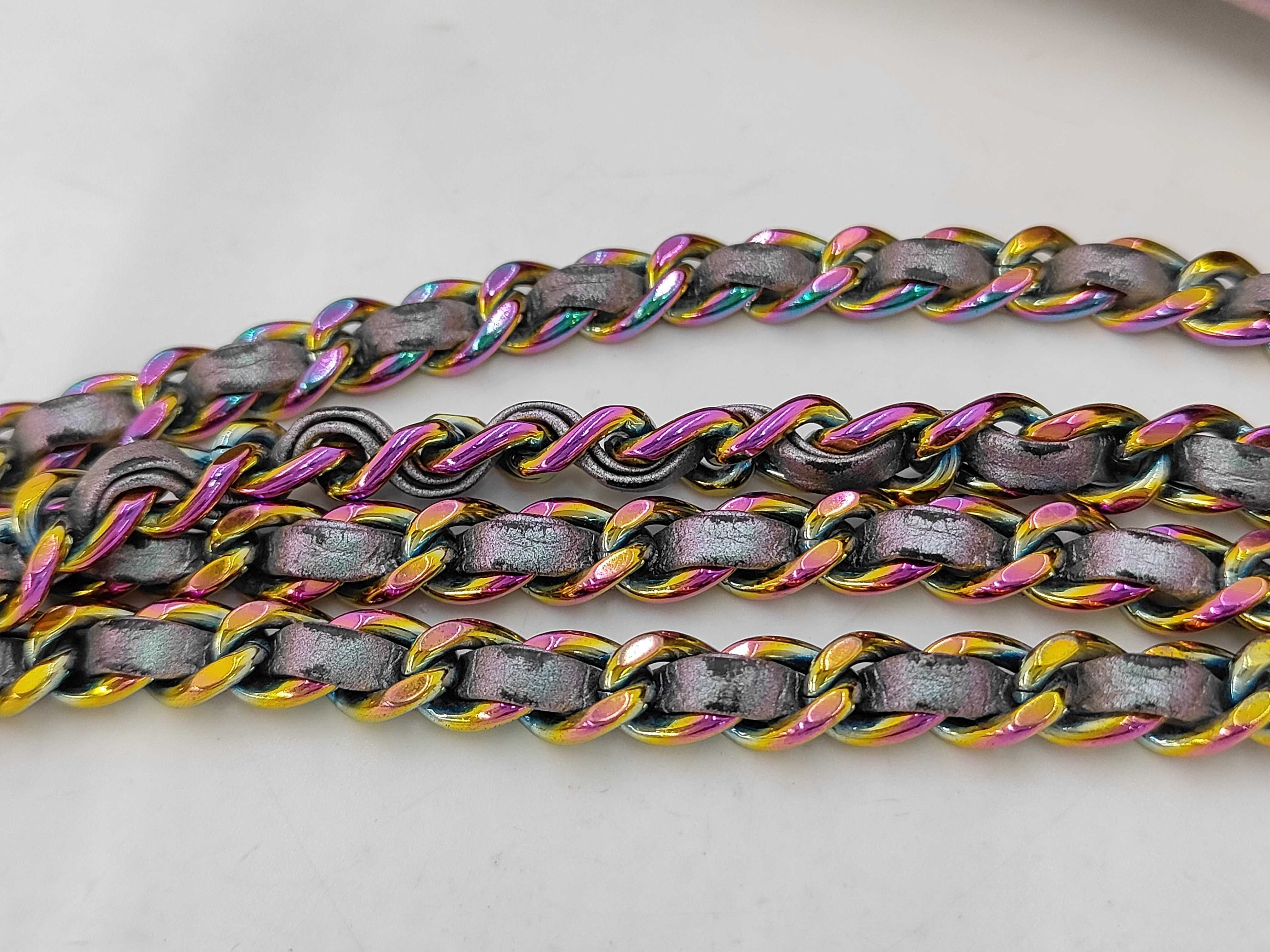 Gabrielle Multicolor Chain Shoulder Bag (Serial No. 24) — view 5