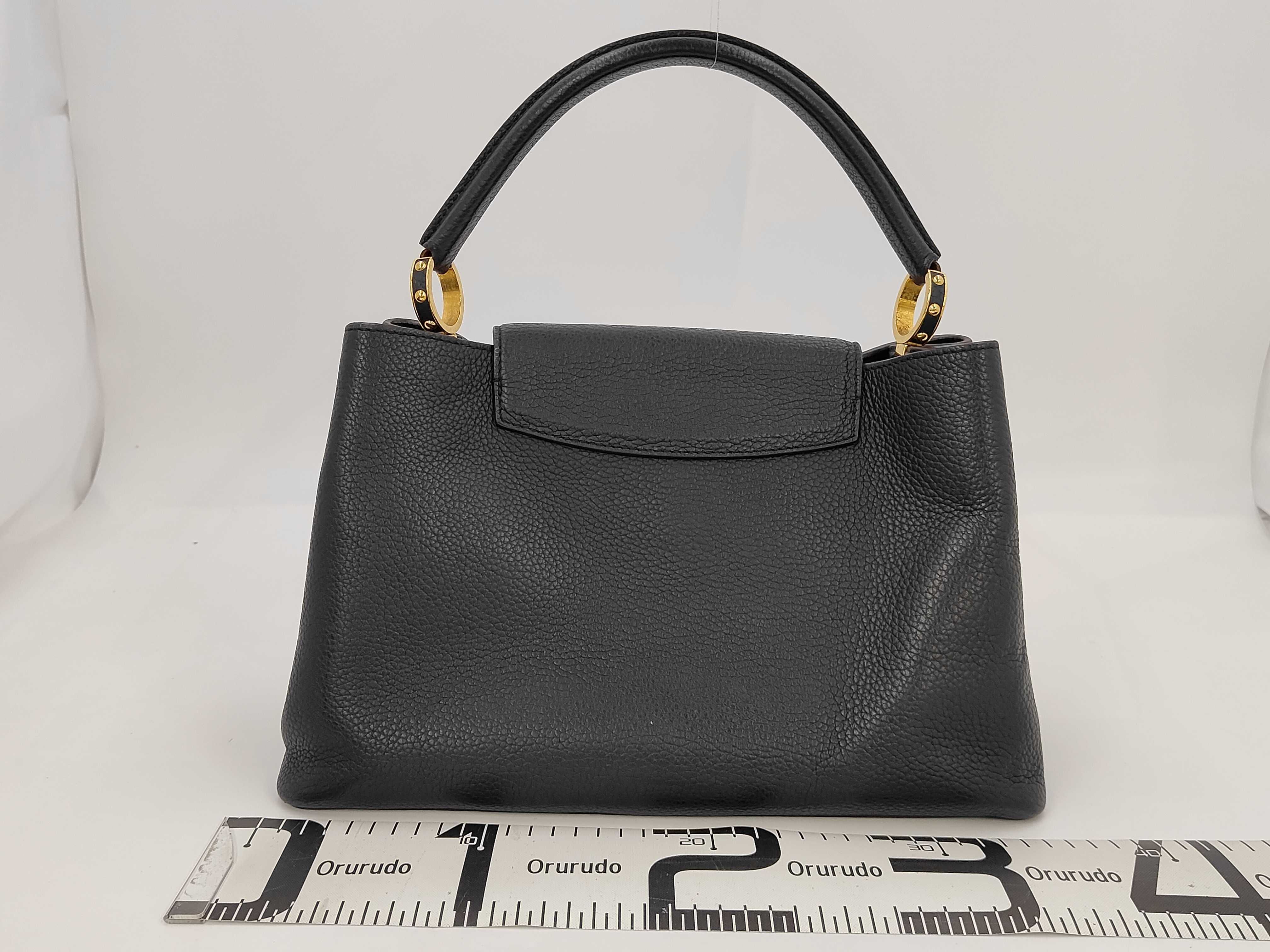 Capucines Noir Handbag — view 2