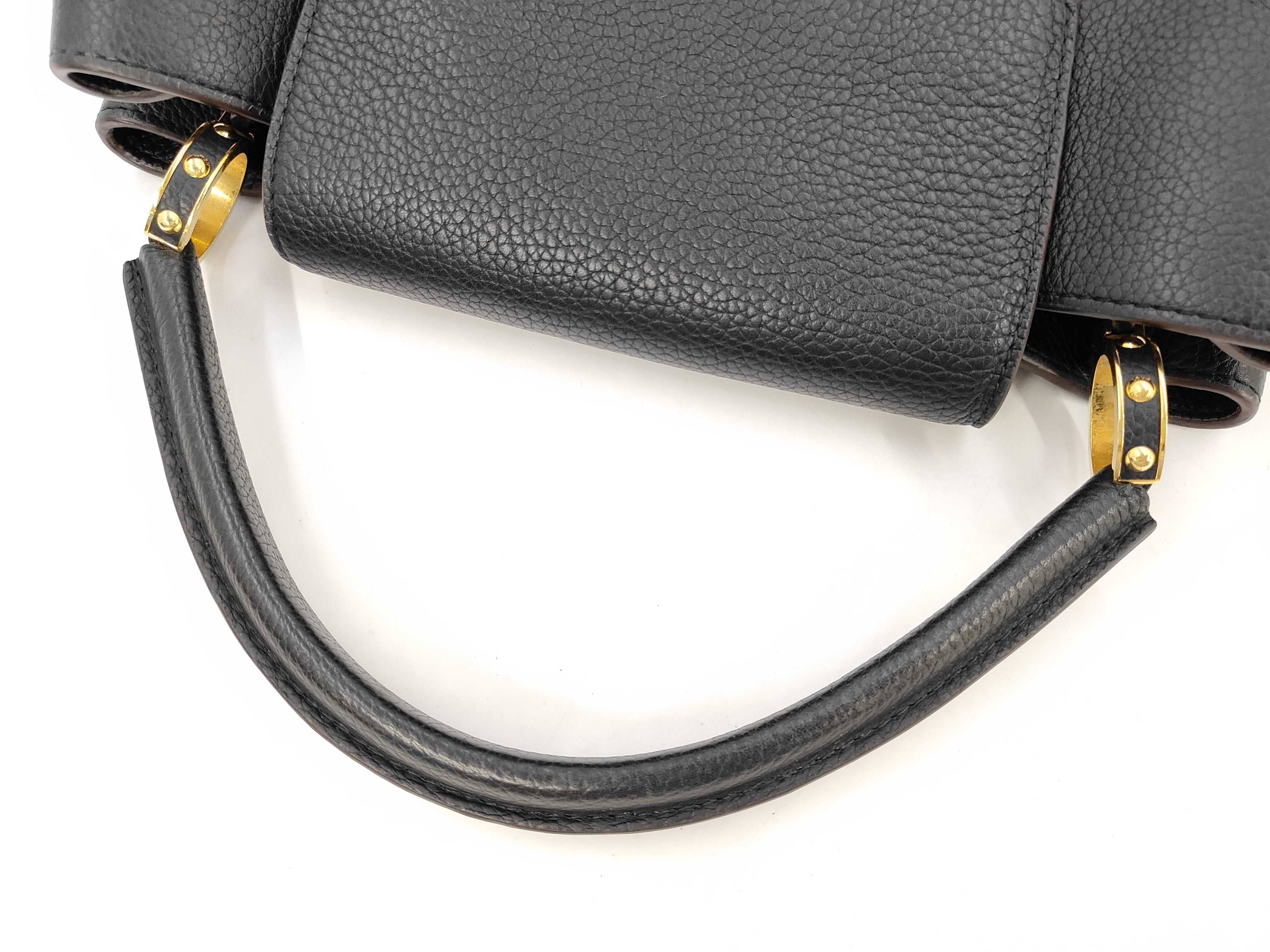 Capucines Noir Handbag — view 5