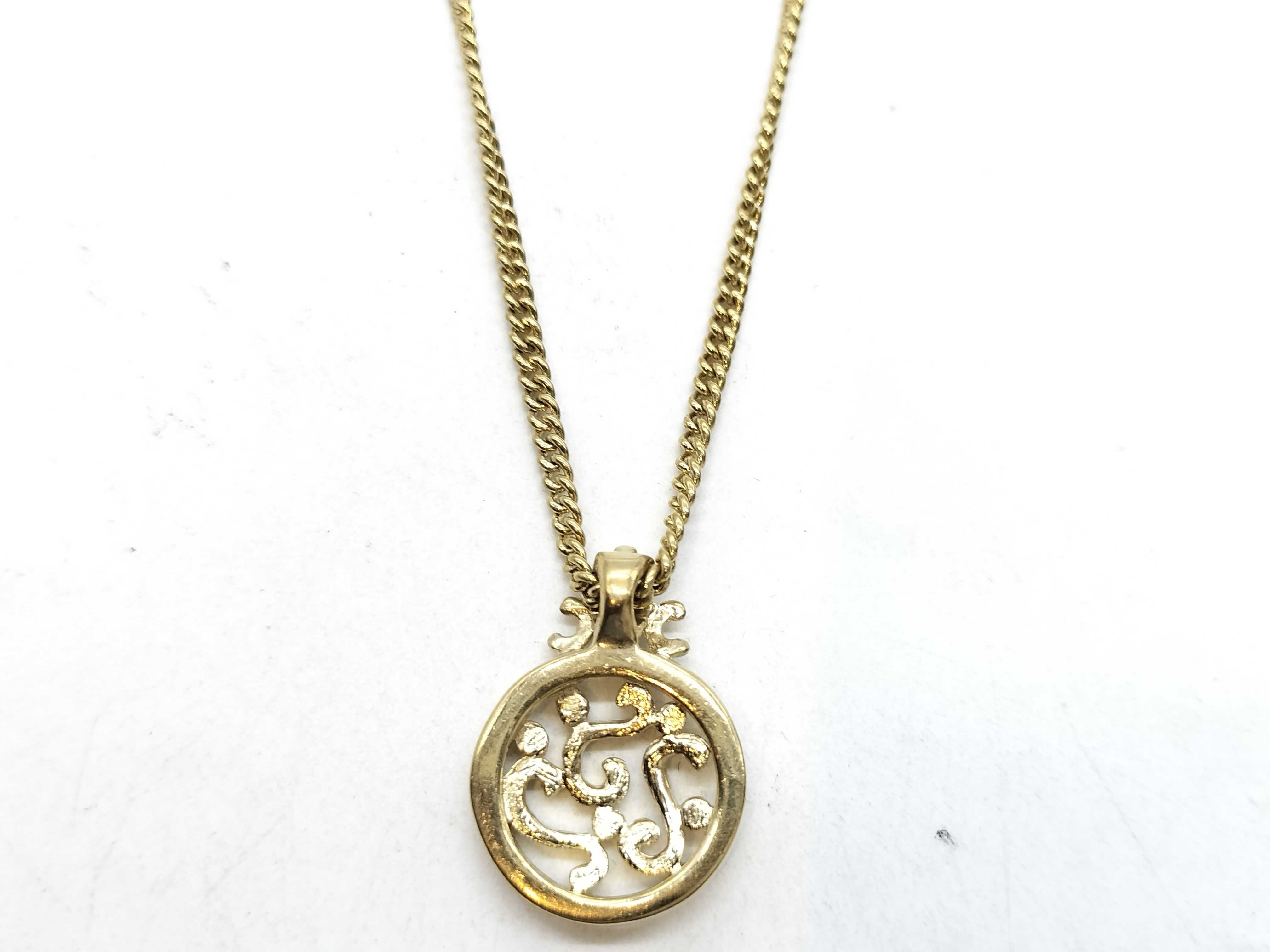 gold-plated necklace — view 2