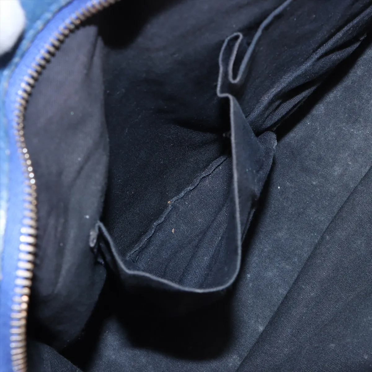 The Giant City Leather 2WAY Handbag Blue 281770 — view 10