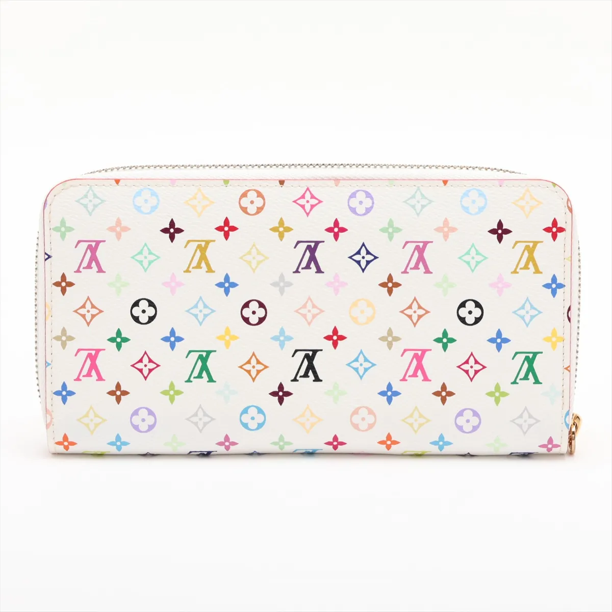 Multicolor Zippy Wallet M60241 CA0150 Blanc Round Zip Wallet — view 2