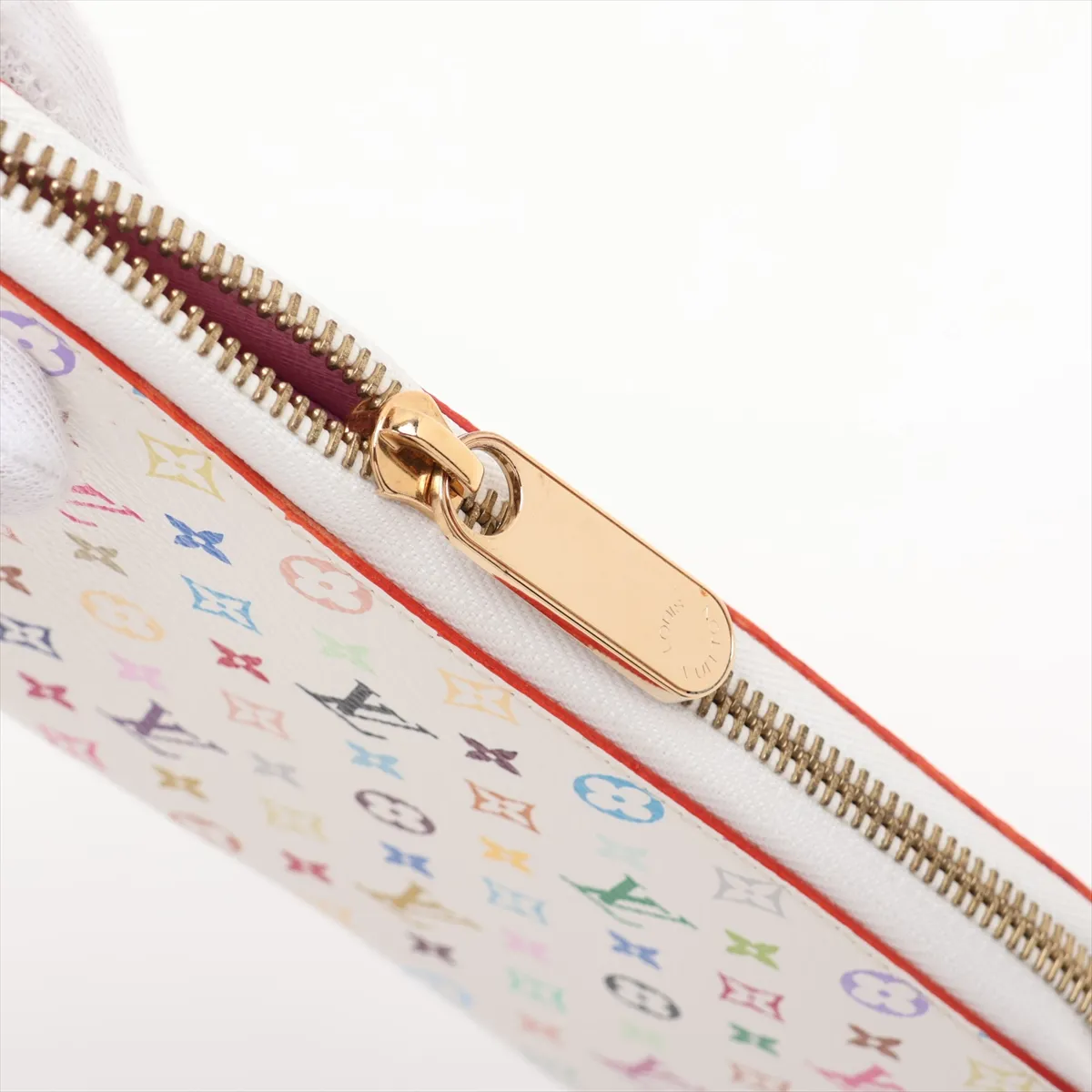 Multicolor Zippy Wallet M60241 CA0150 Blanc Round Zip Wallet — view 12