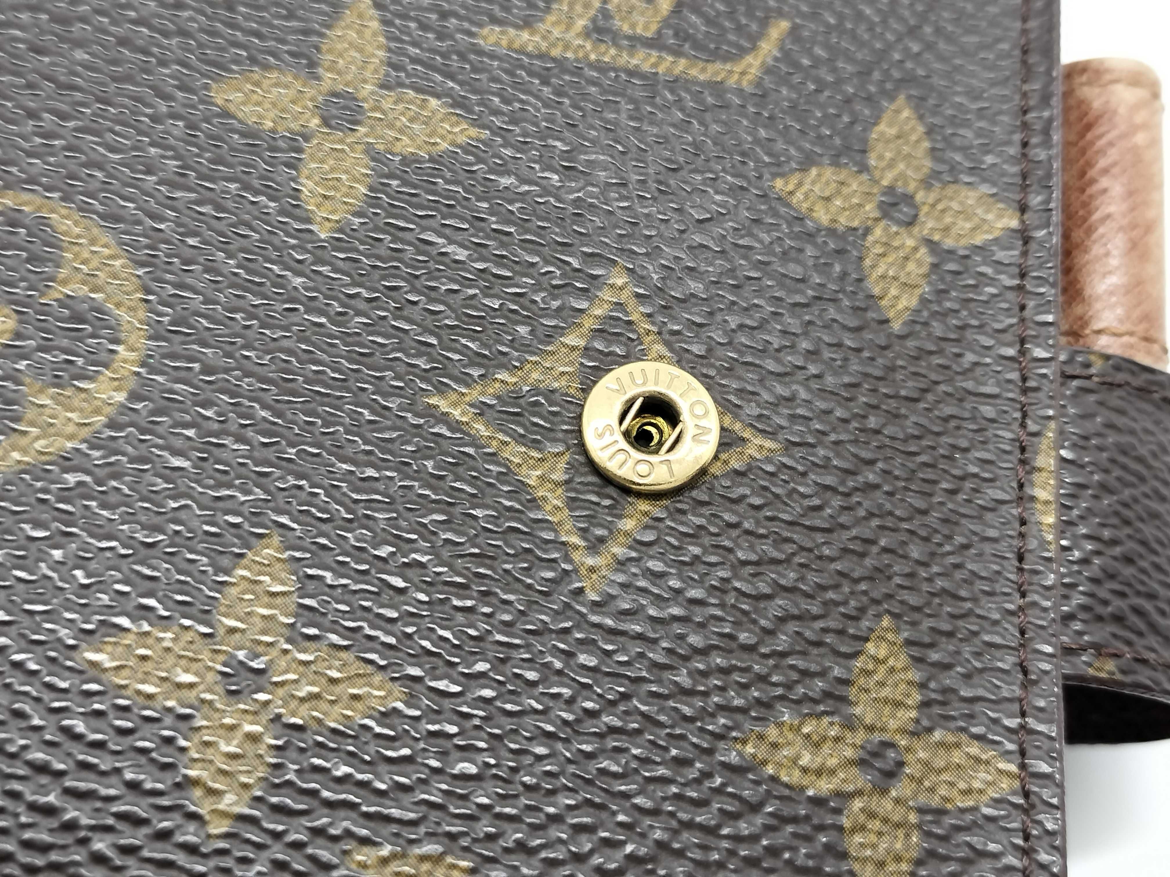 Monogram Louis Vuitton Agenda GM Monogram Notebook Cover — view 12