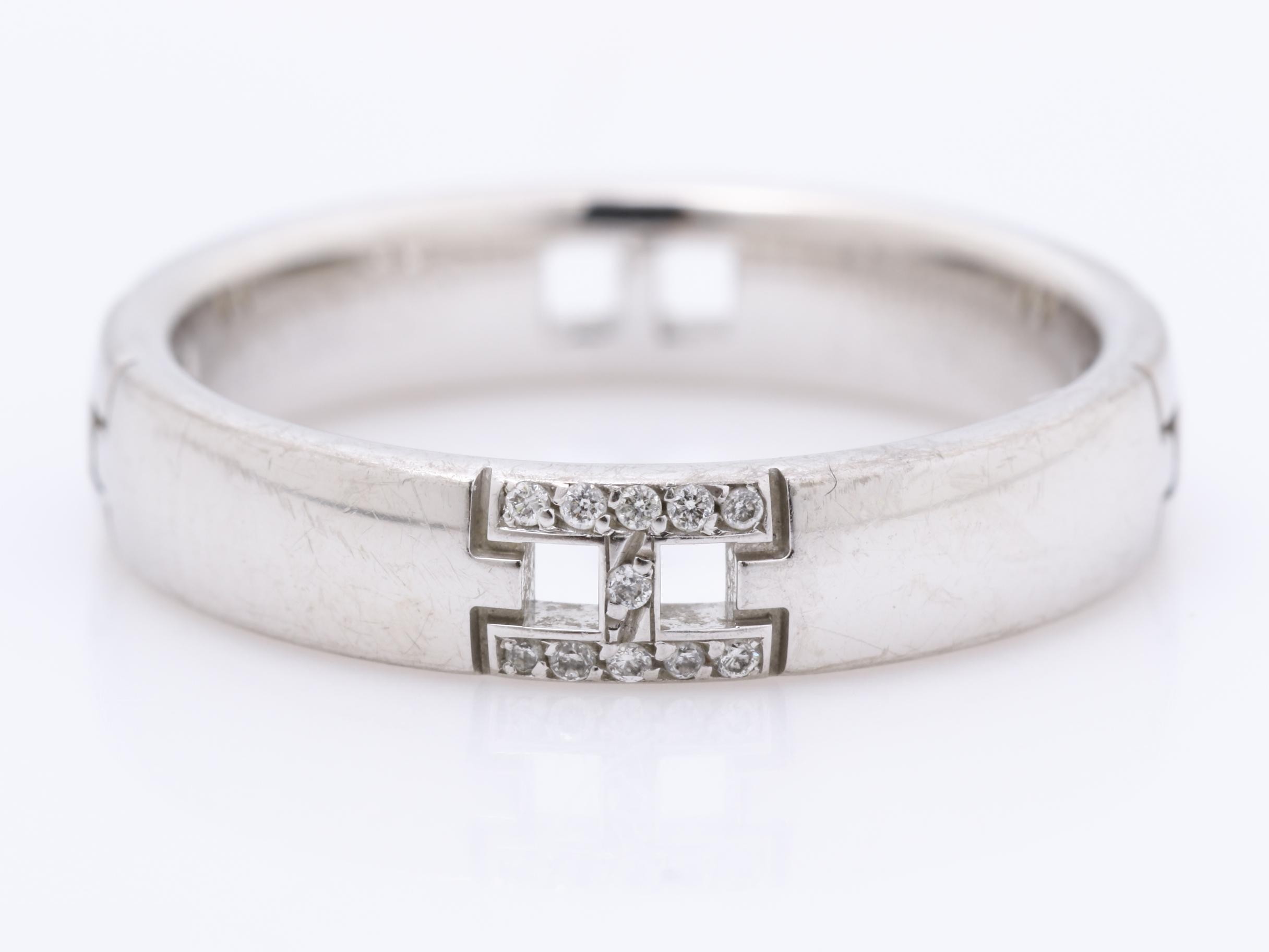 750WG Hercules 3.4g Diamond Ring #46 — view 2