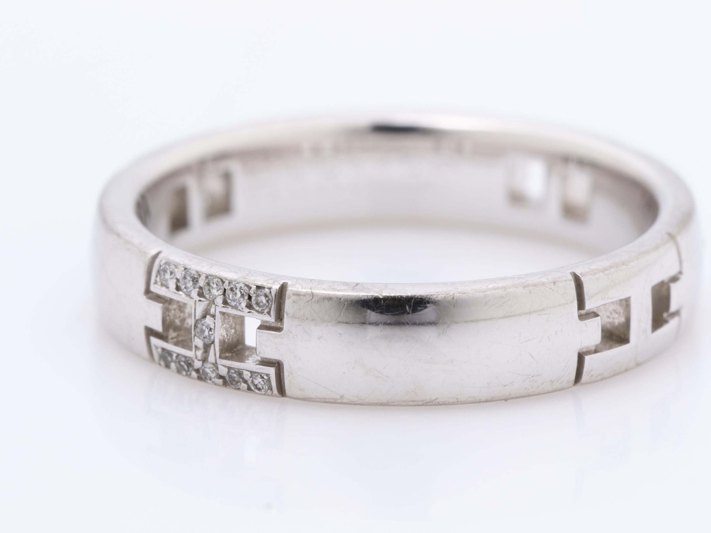750WG Hercules 3.4g Diamond Ring #46 — view 3