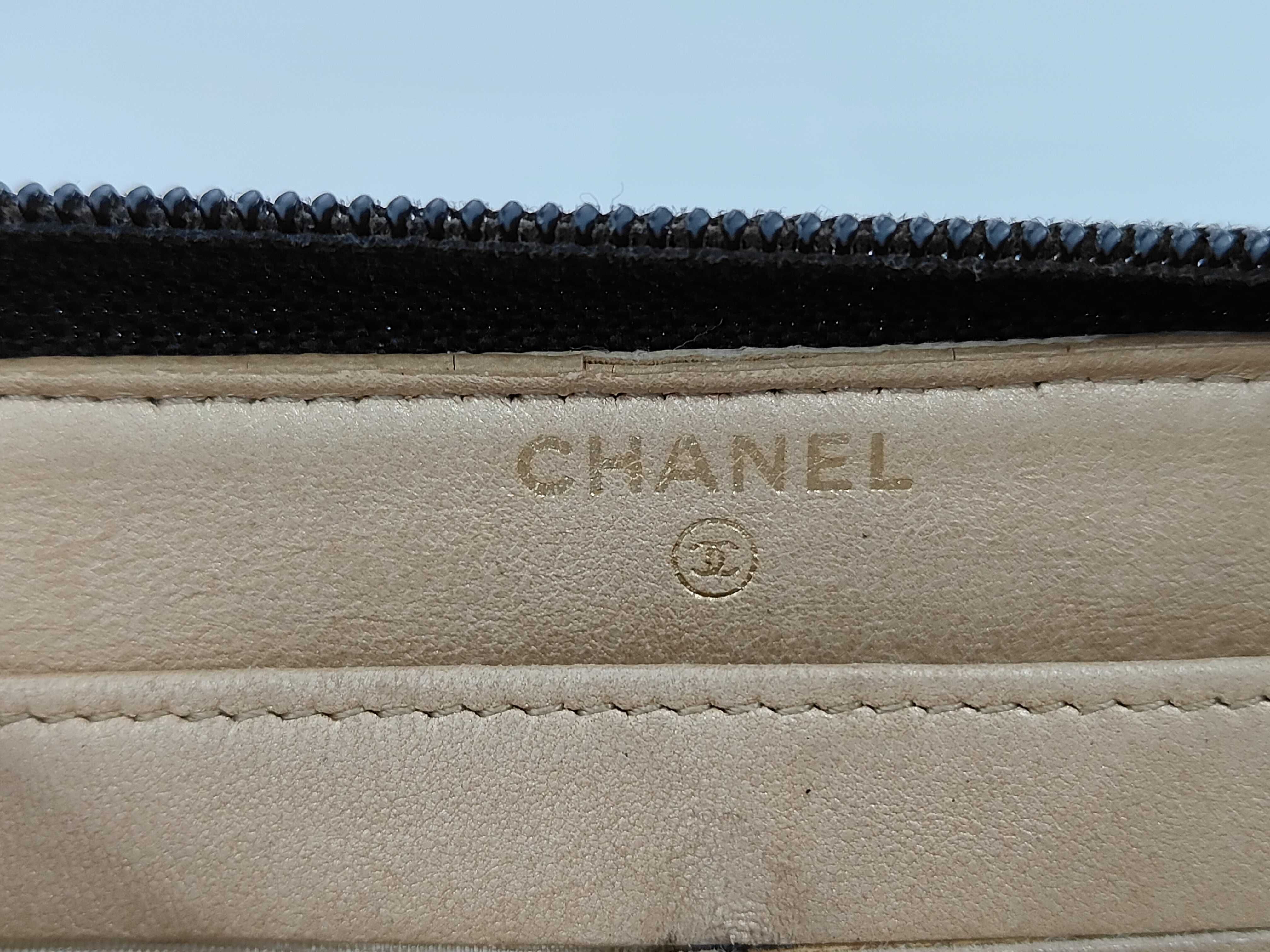 Camellia Leather Round Long Wallet Serial Wallet — view 6