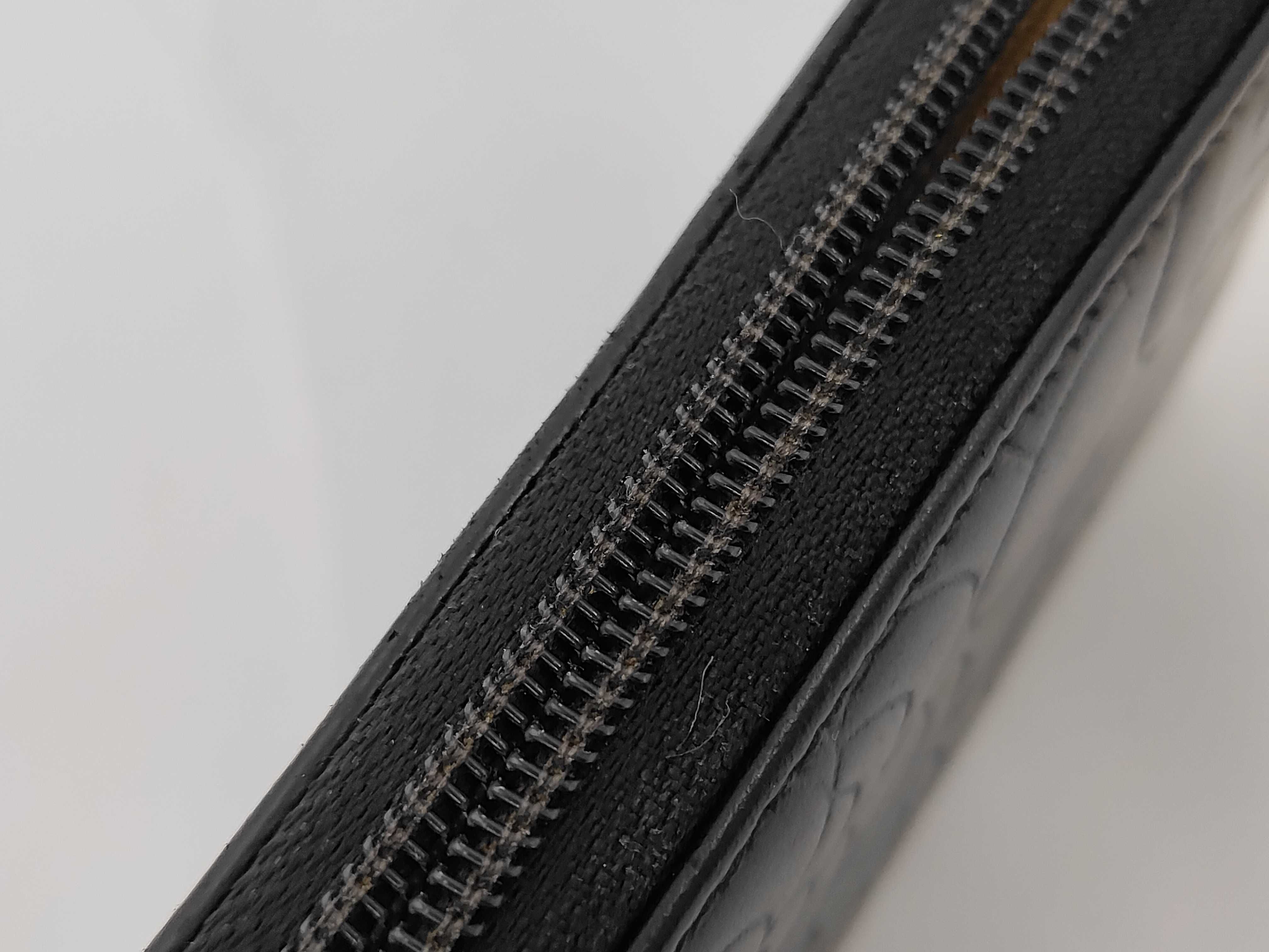 Camellia Leather Round Long Wallet Serial Wallet — view 8