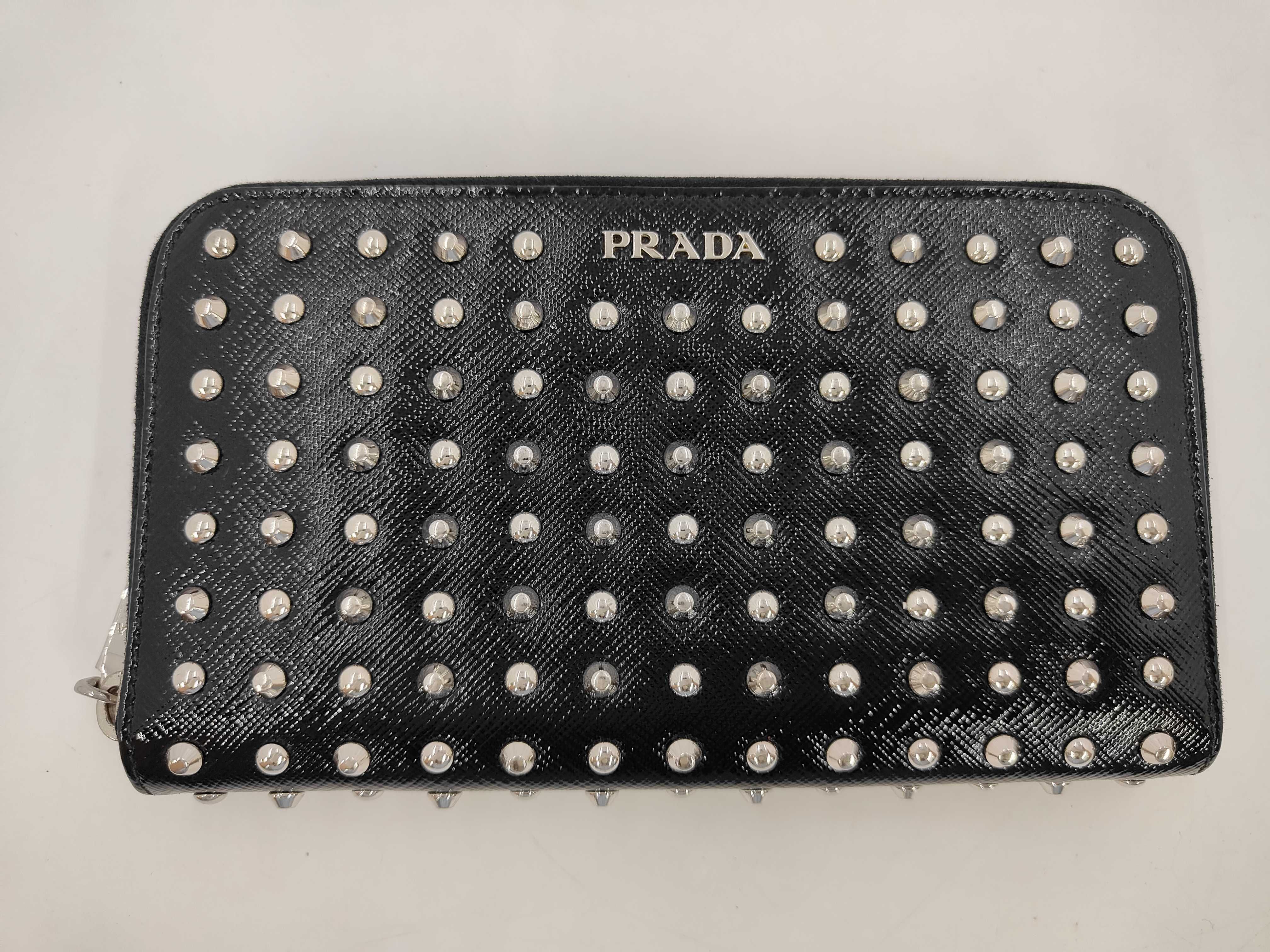 Studded Long Wallet