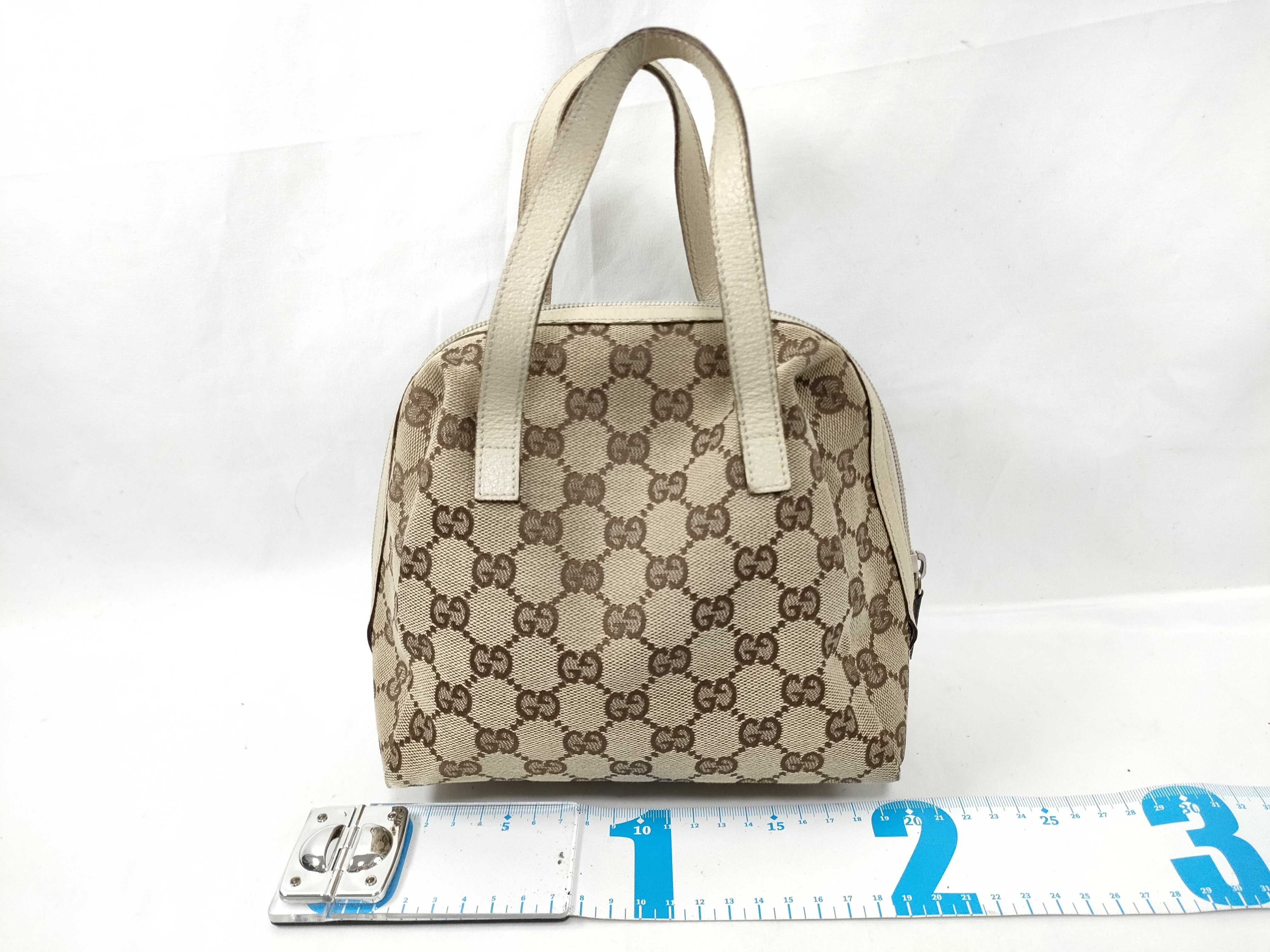 handbag, GG canvas, white handbag — view 2