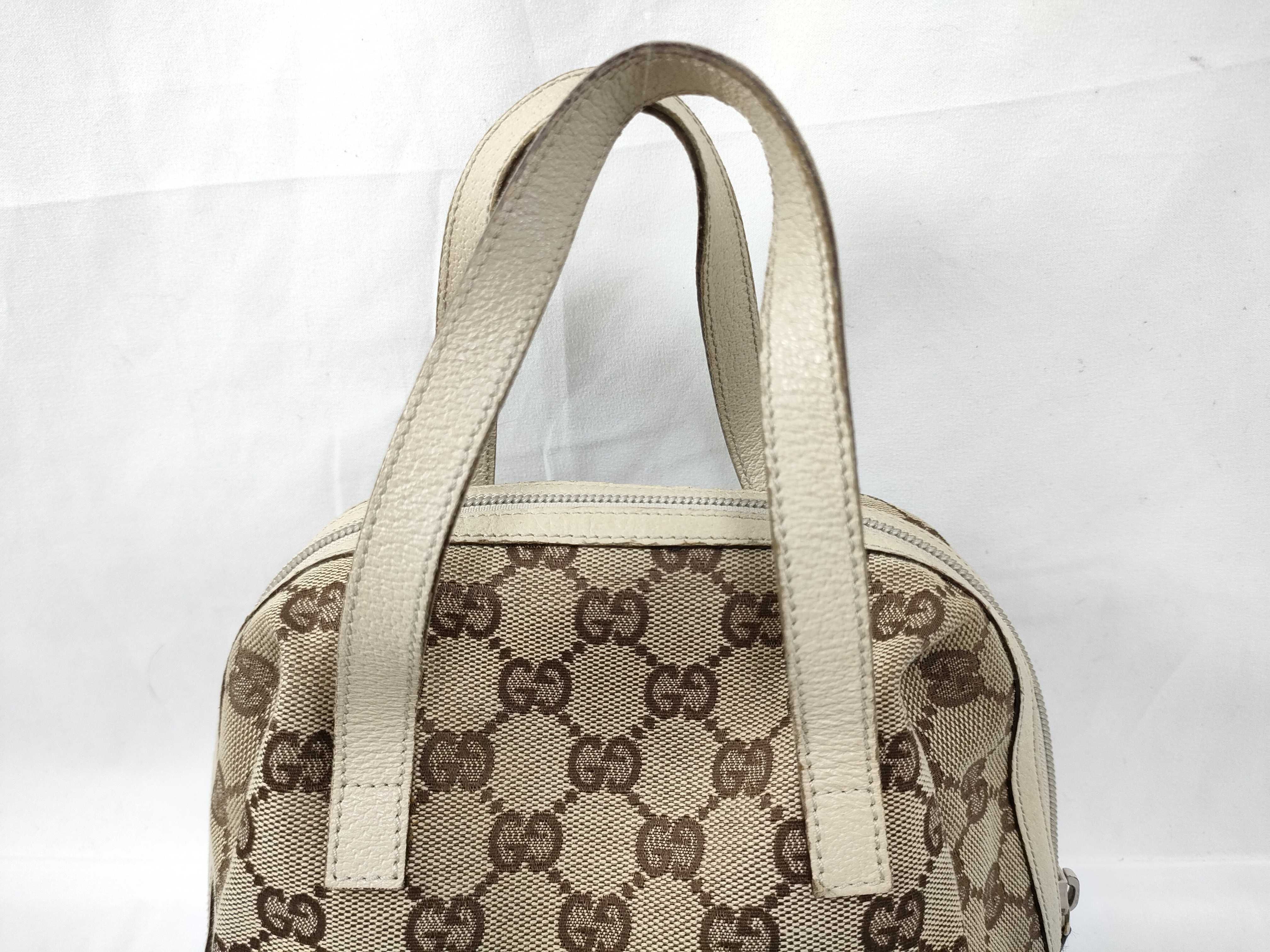 handbag, GG canvas, white handbag — view 3