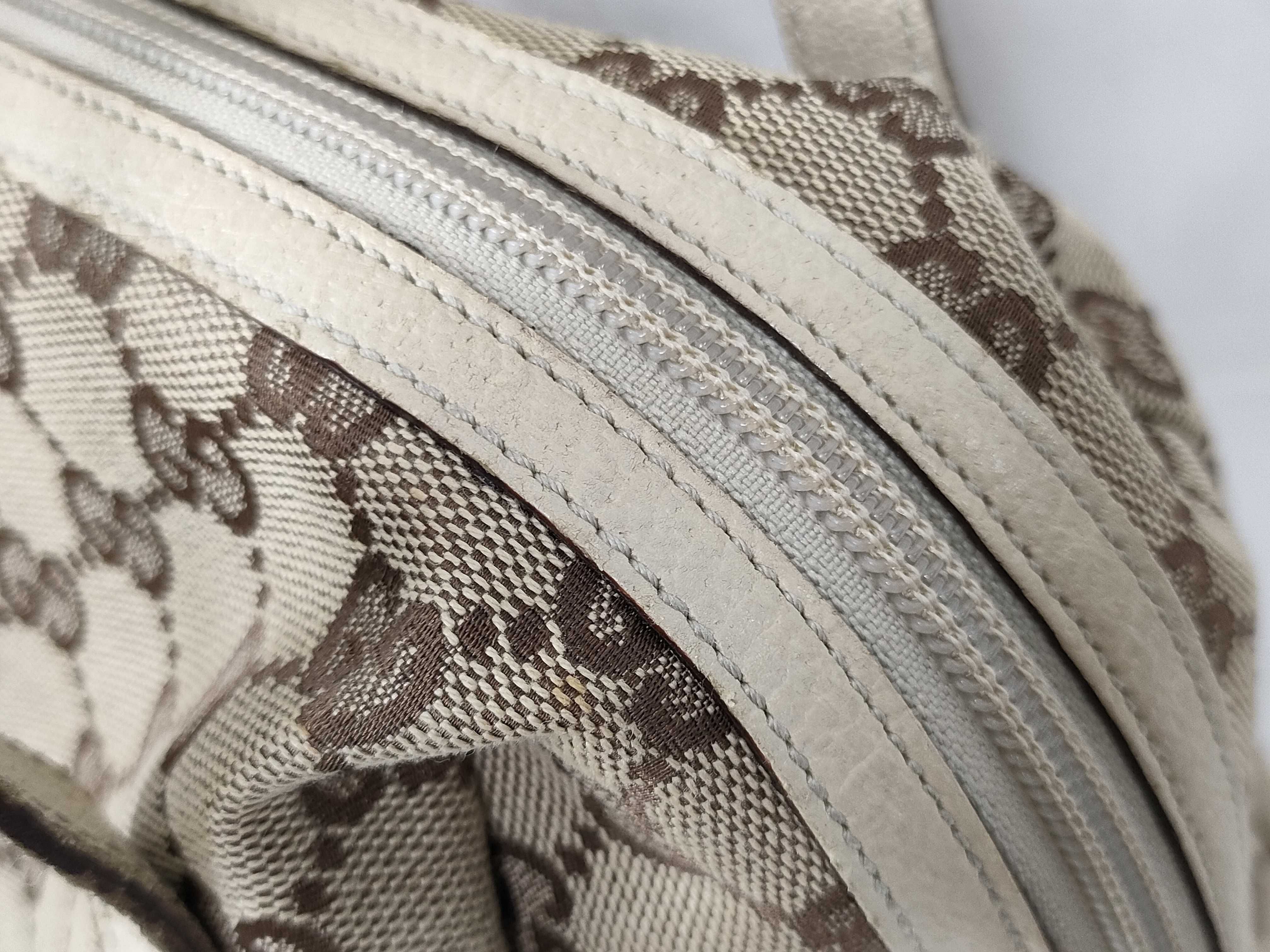 handbag, GG canvas, white handbag — view 6