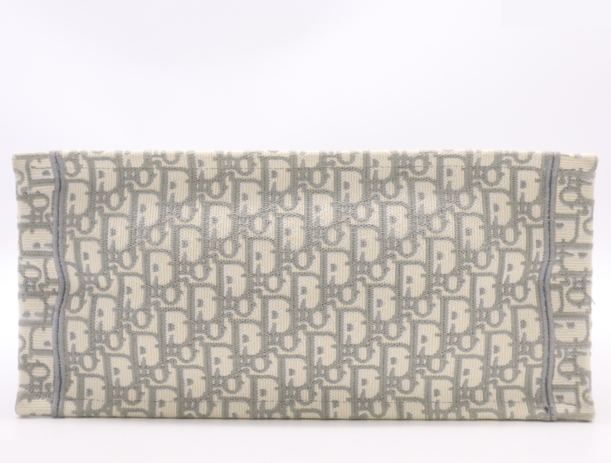 50-MA-0272 Canvas Oblique Book Tote Blue Gray — view 4