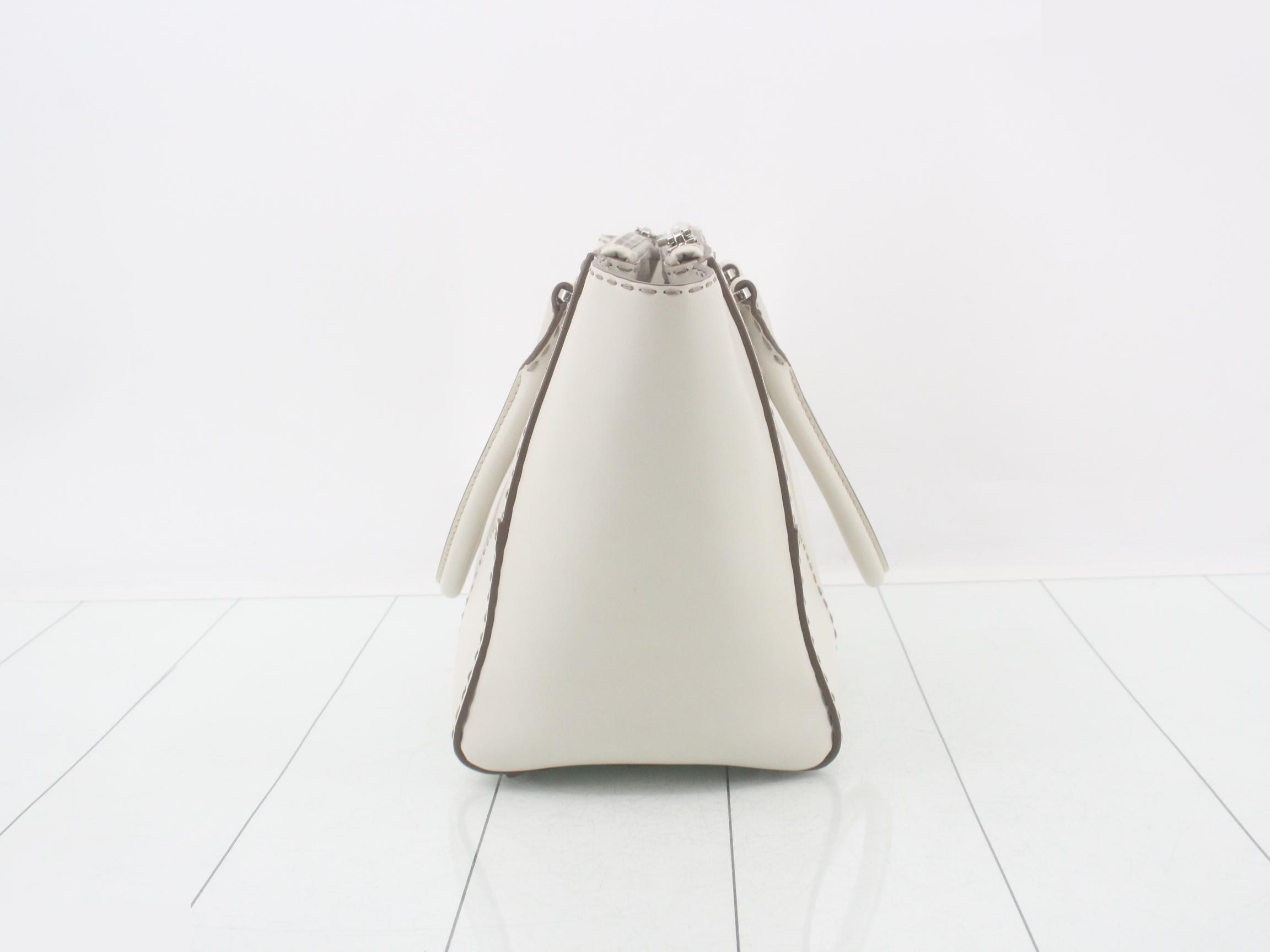 Leather Stitch 2-Way Handbag — view 3