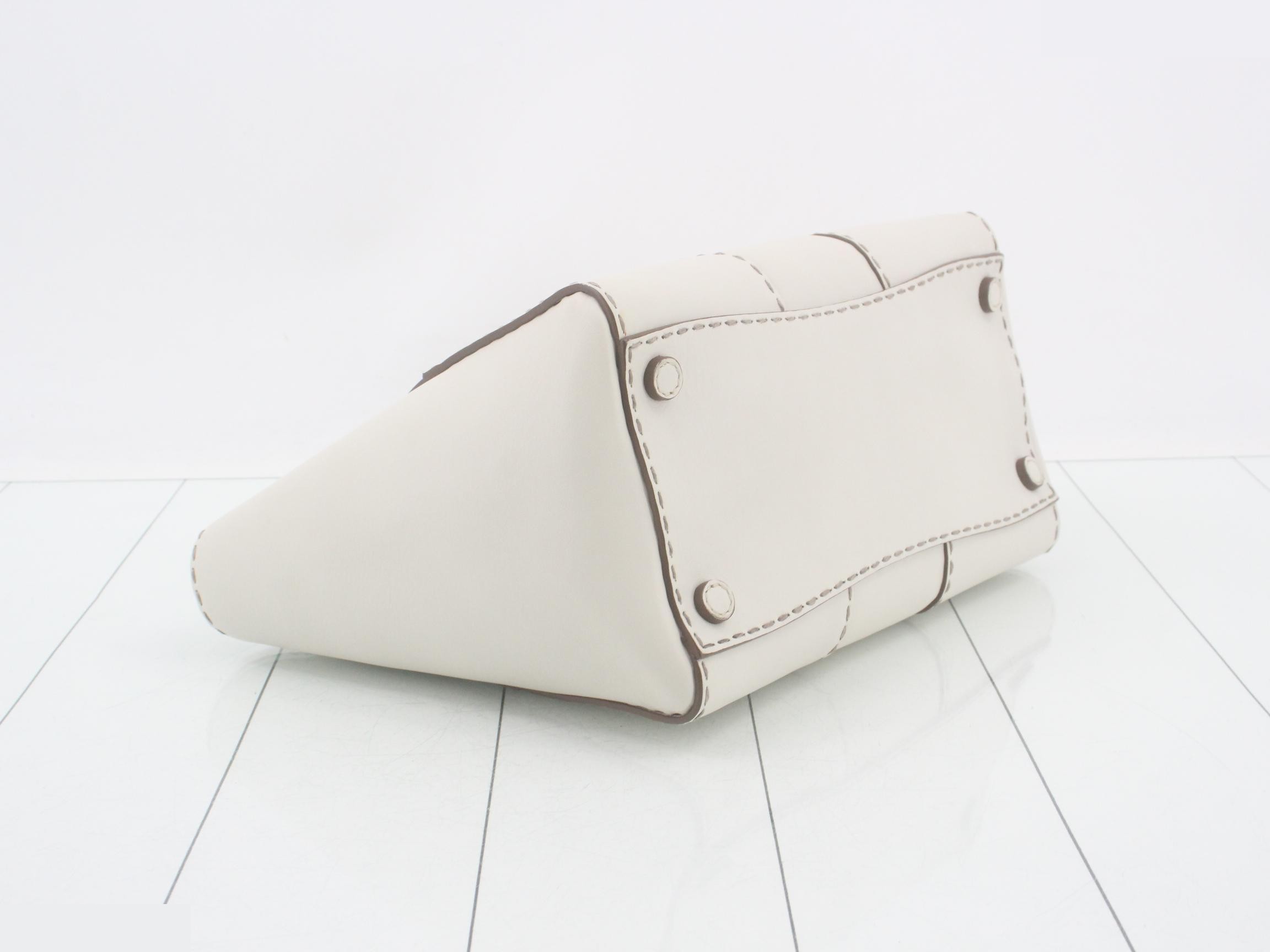 Leather Stitch 2-Way Handbag — view 5