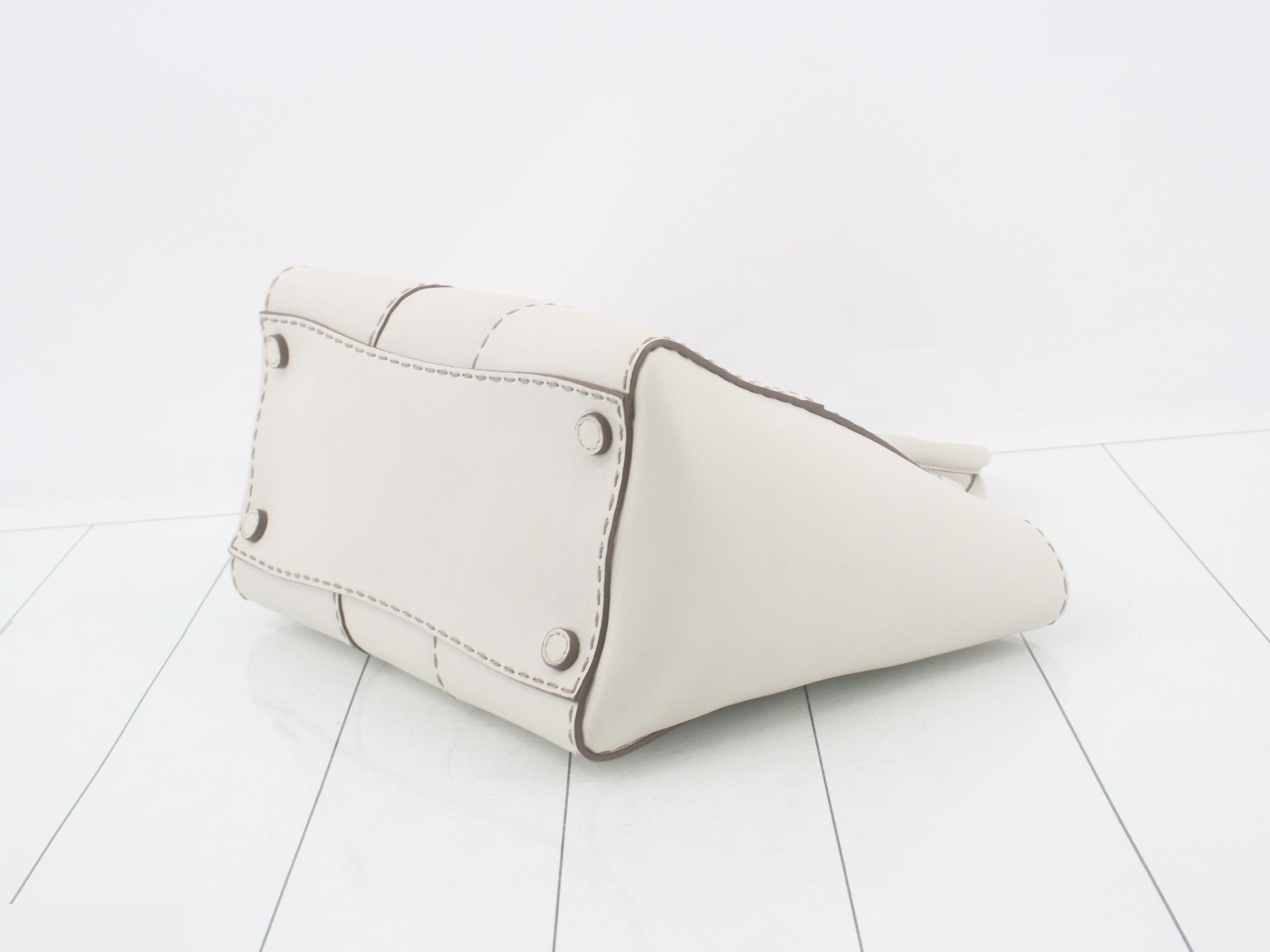 Leather Stitch 2-Way Handbag — view 6