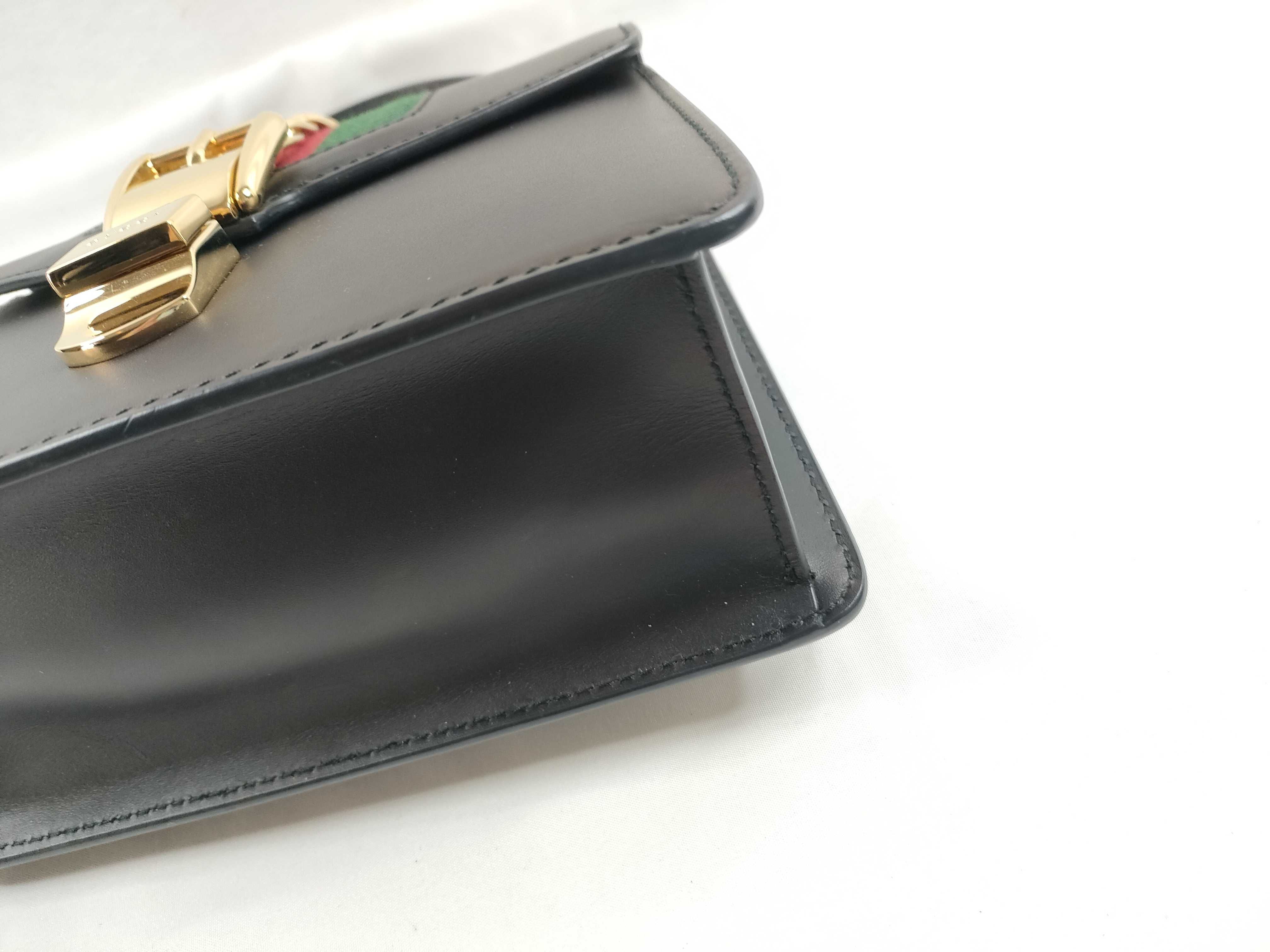 ID- Sylvie Leather 2-Way Handbag Black 470270 Handbag — view 5