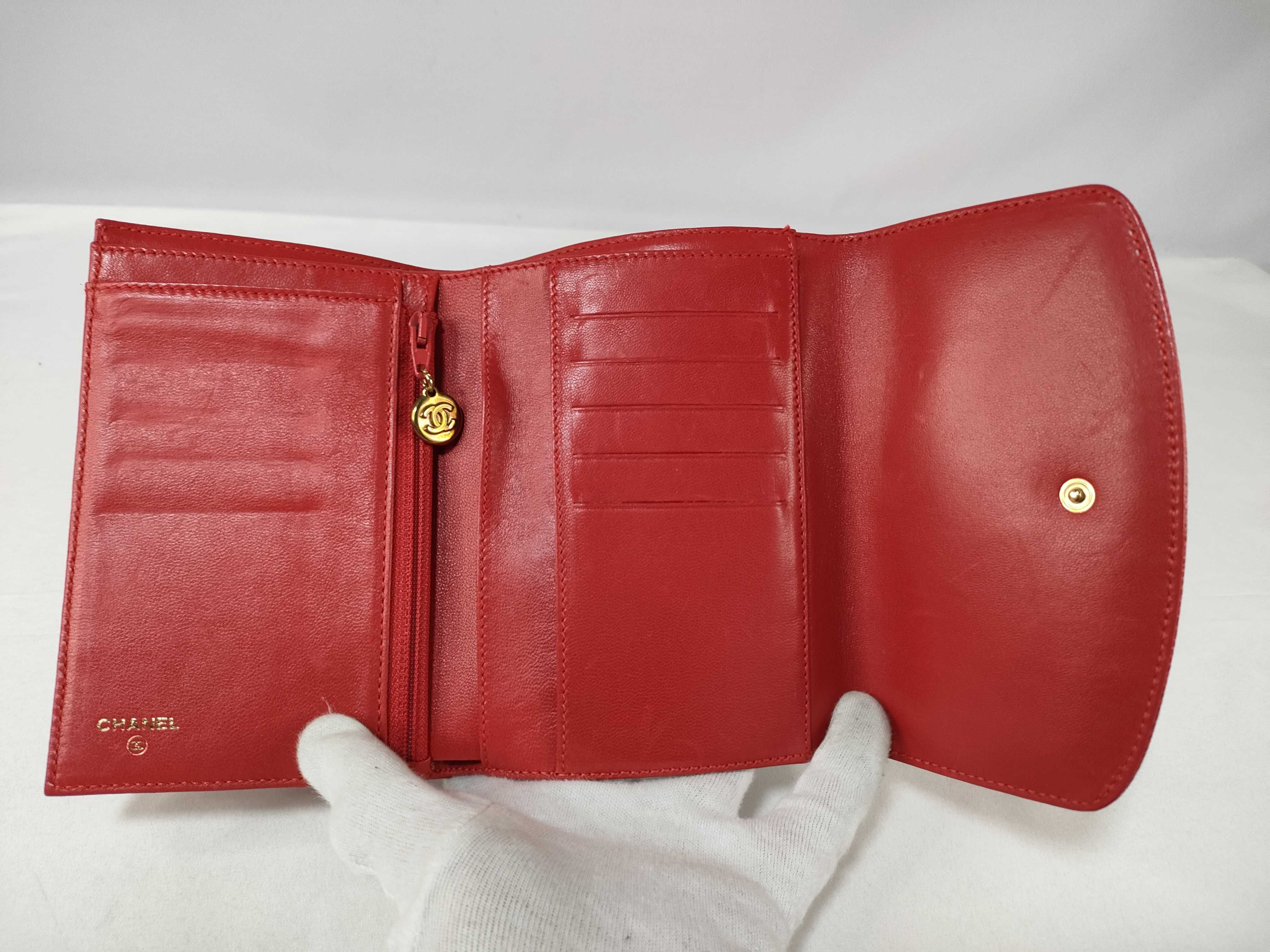 Caviar Skin Coco Mark Wallet — view 12