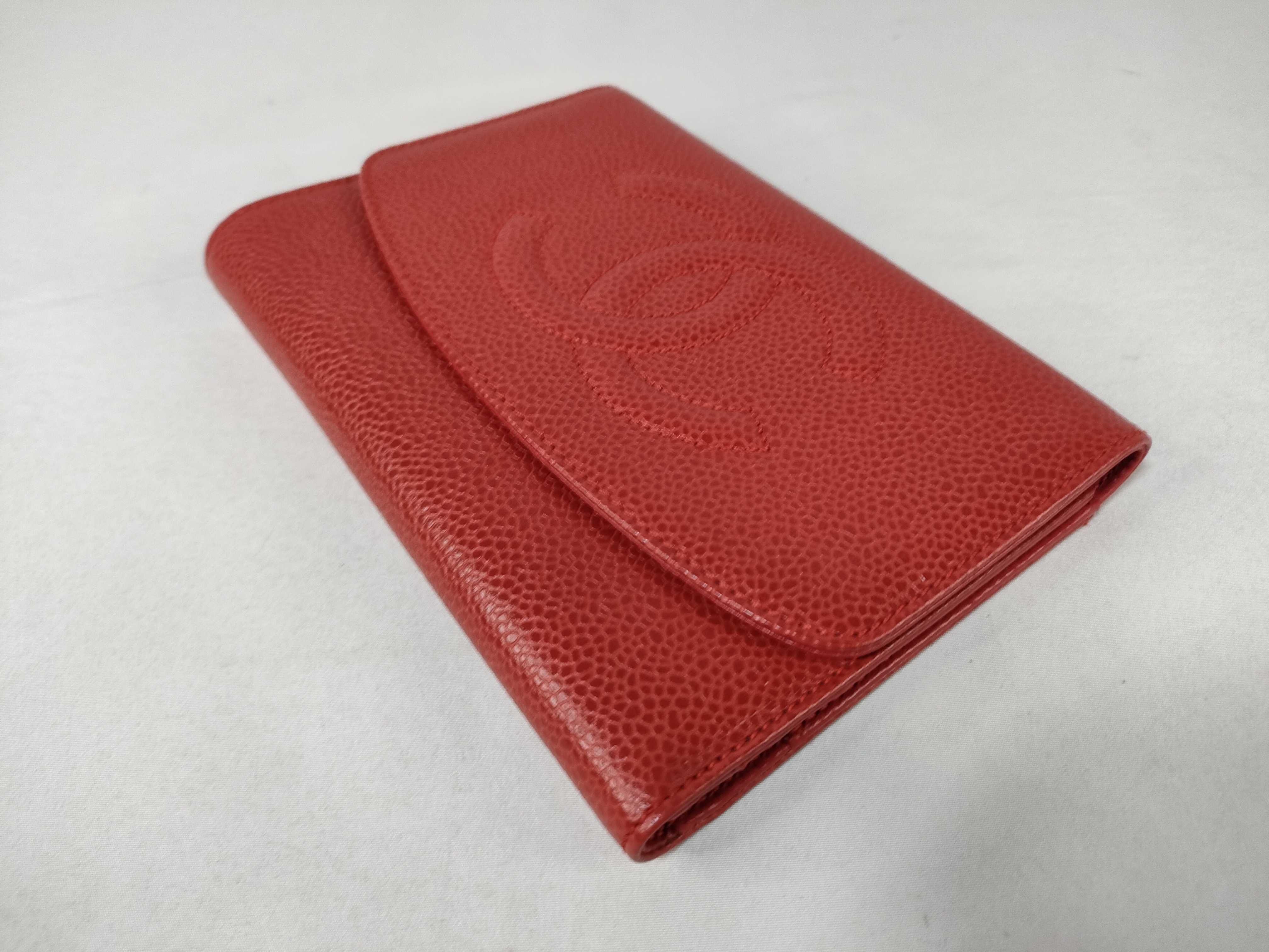 Caviar Skin Coco Mark Wallet — view 4