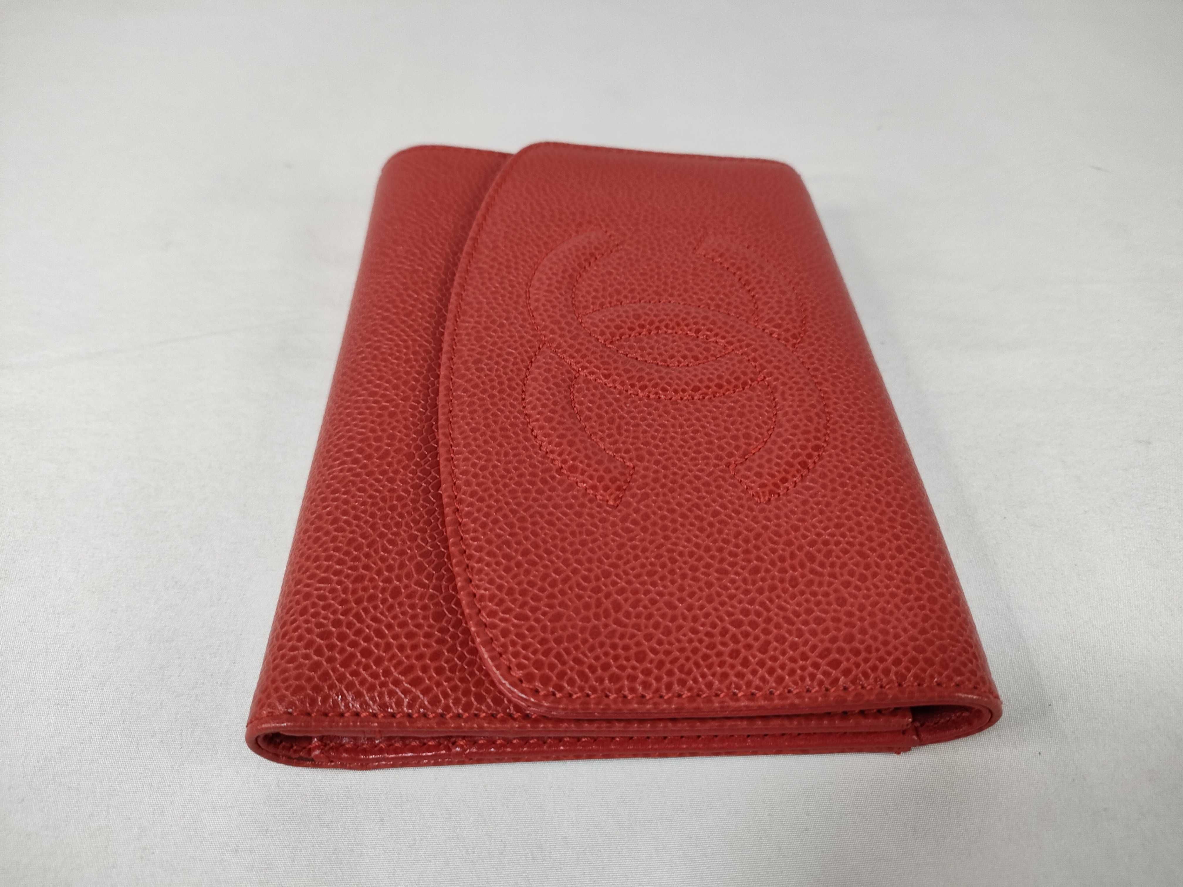 Caviar Skin Coco Mark Wallet — view 5