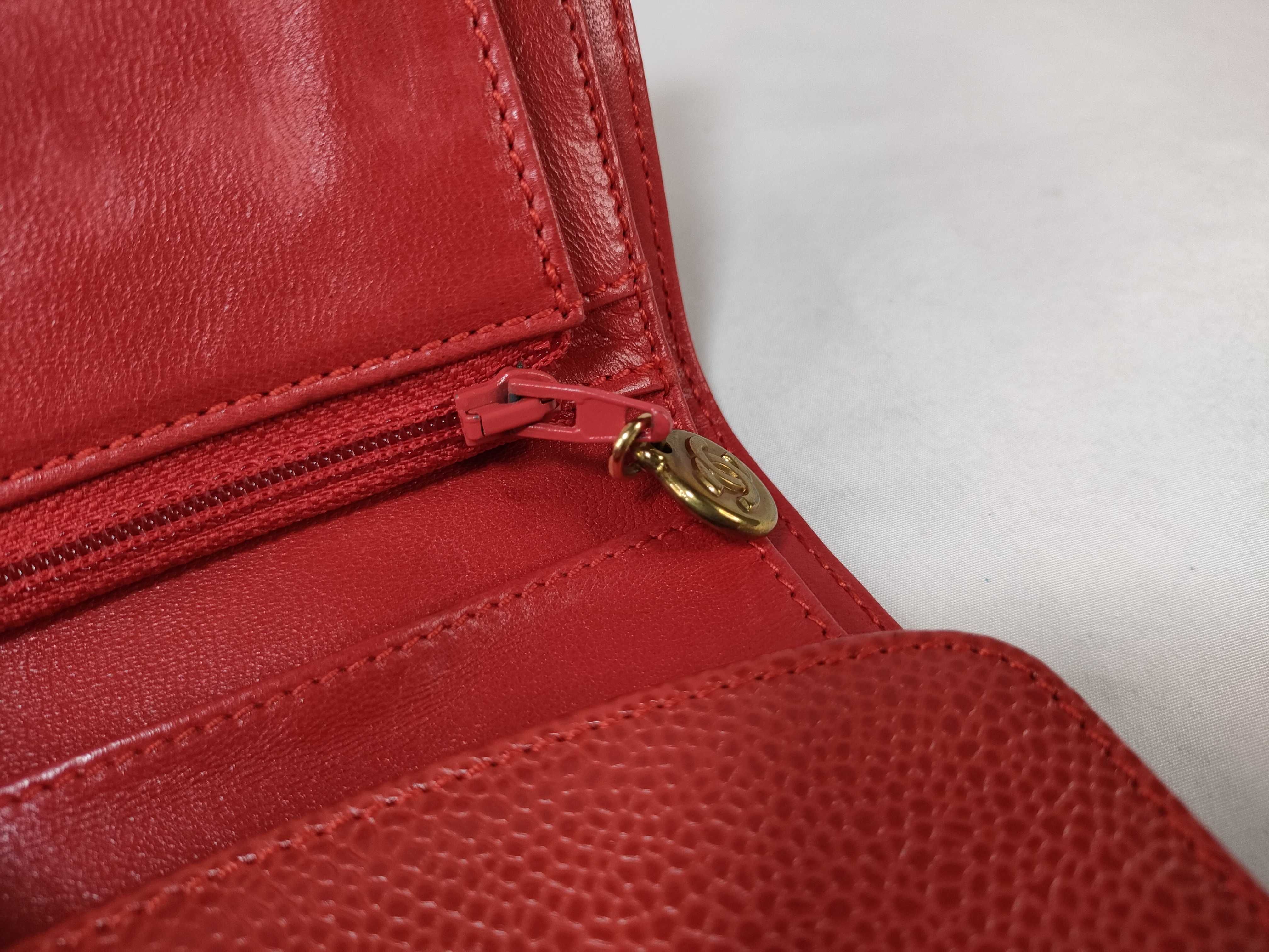 Caviar Skin Coco Mark Wallet — view 8