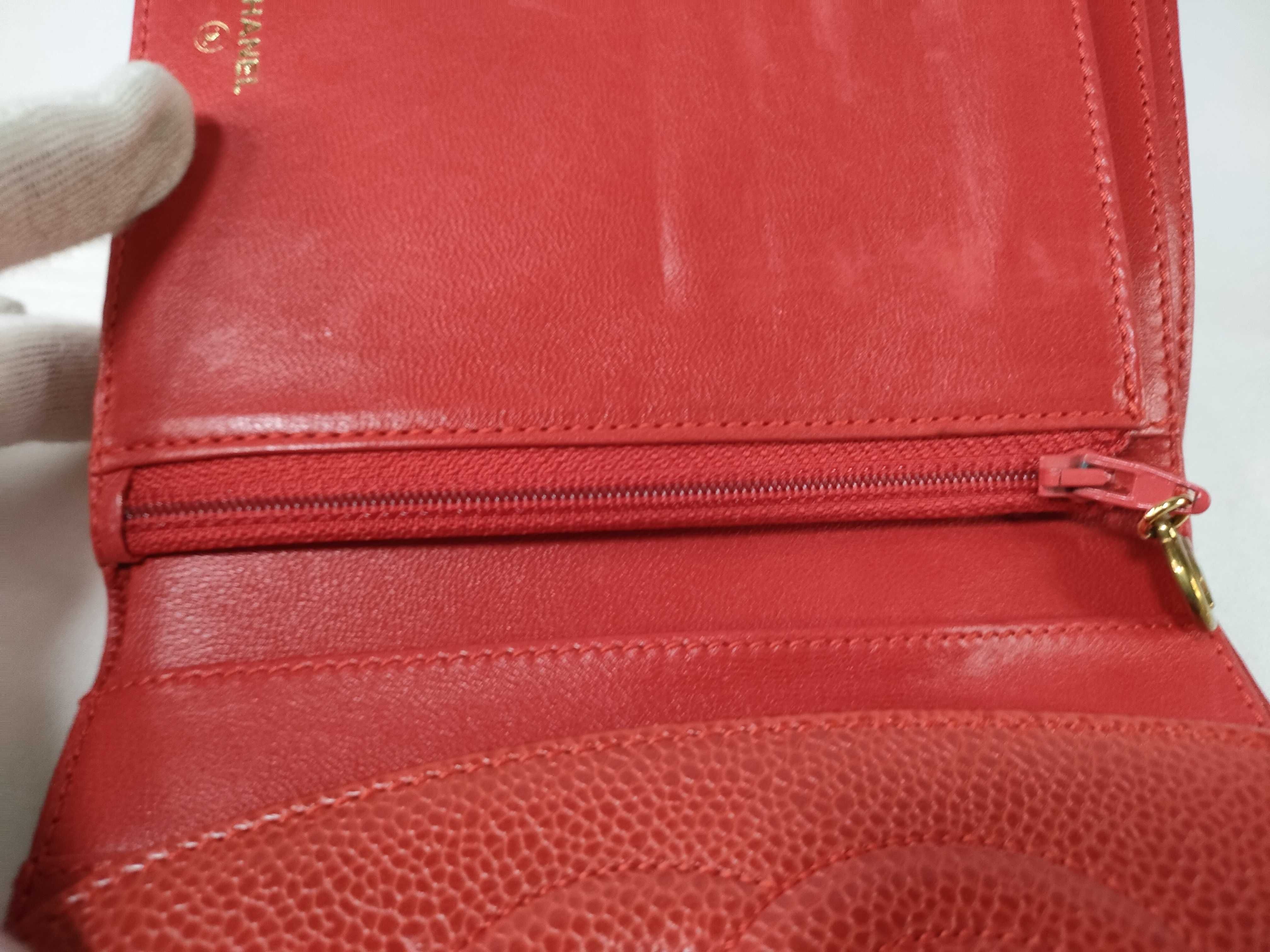 Caviar Skin Coco Mark Wallet — view 9