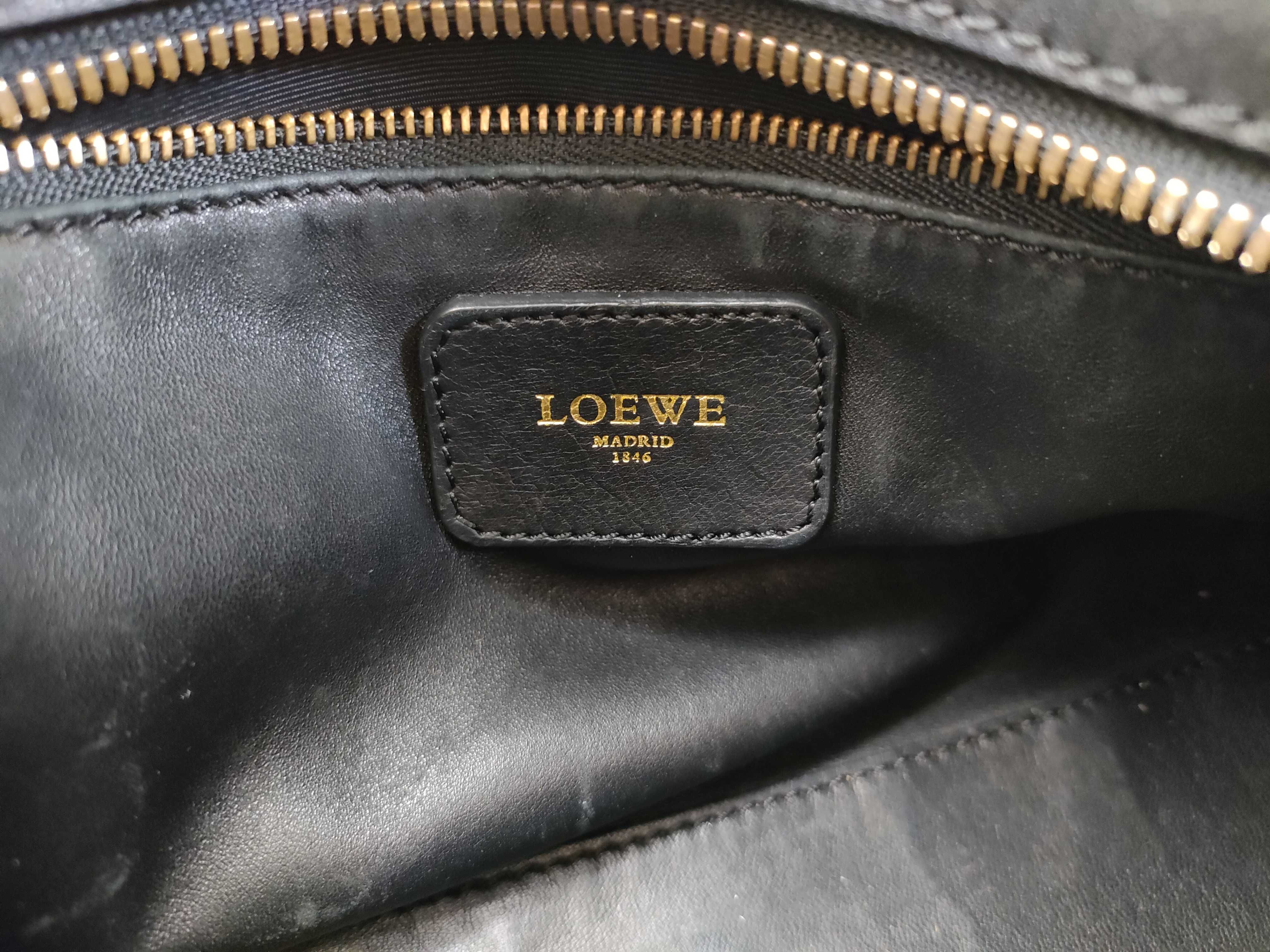 Amazona 28 Leather Handbag, Black — view 11