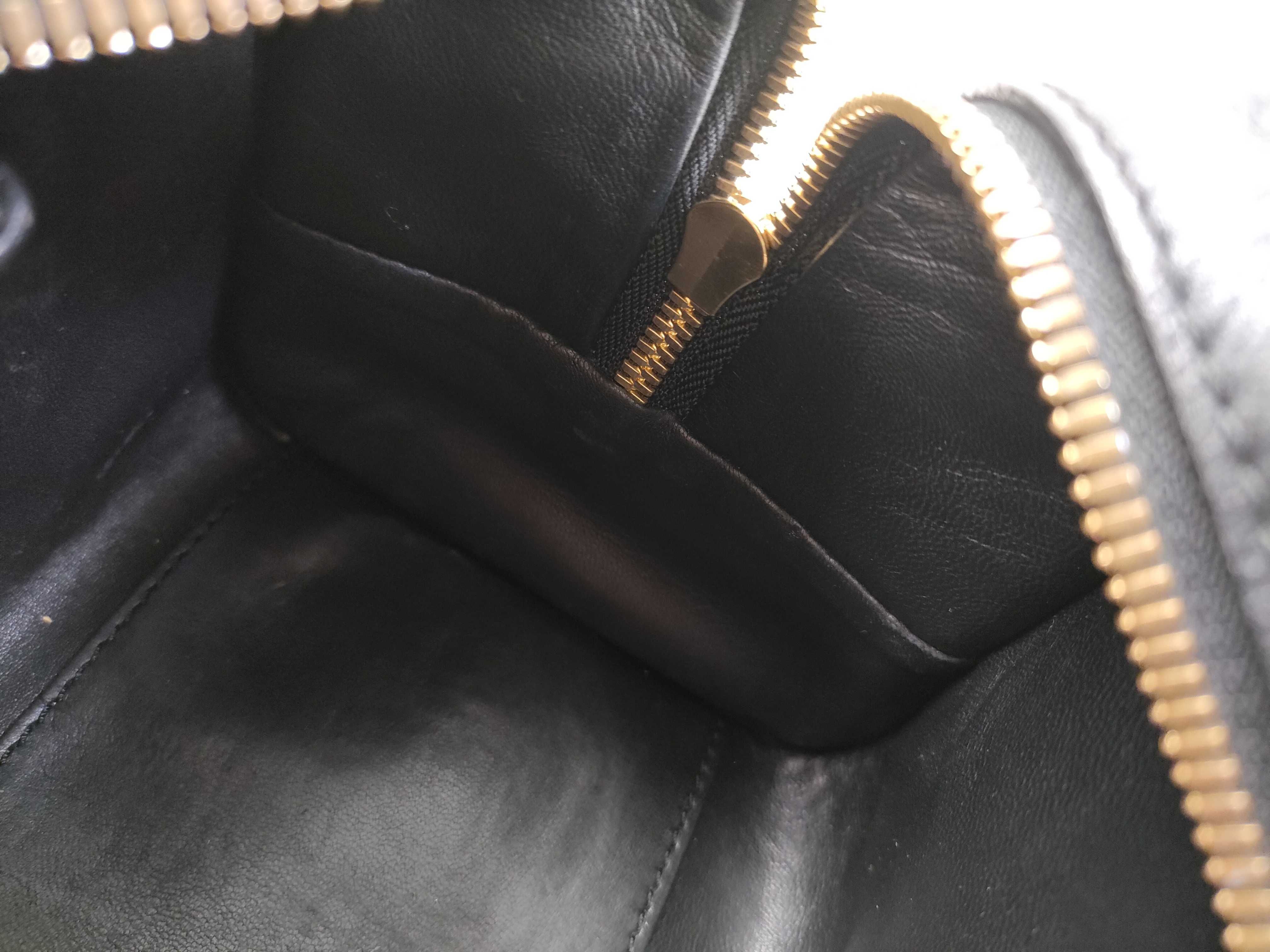 Amazona 28 Leather Handbag, Black — view 13