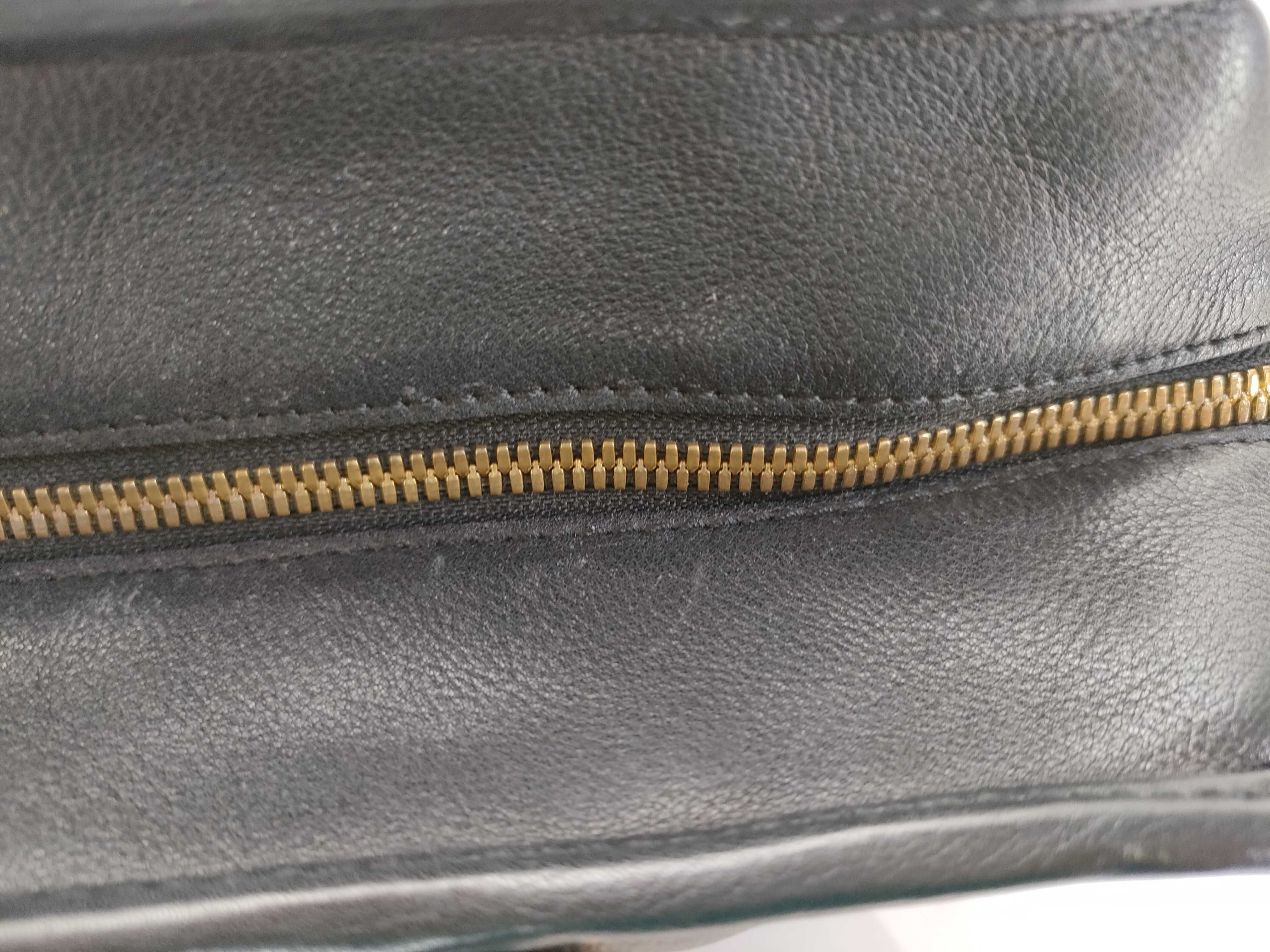 Amazona 28 Leather Handbag, Black — view 6