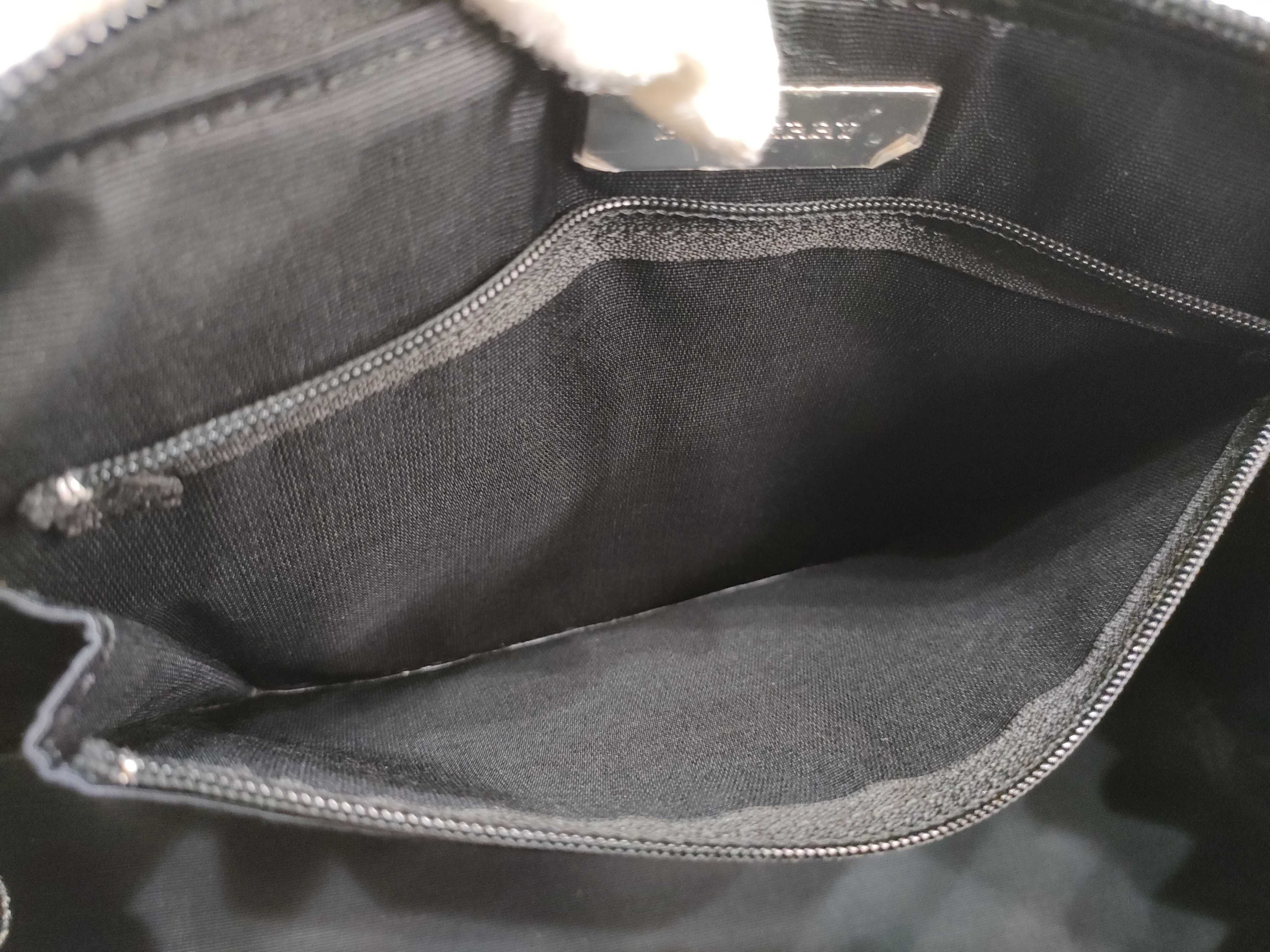 Nova Check Leather Boston Bag Handbag Z10942 — view 14