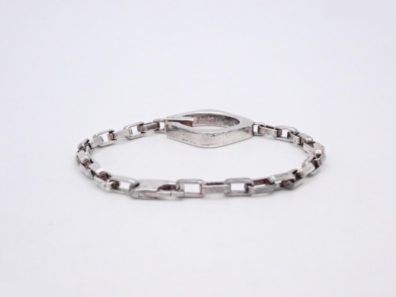 Bracelet: 925 sterling silver / 12.2g / Wrist circumference approximately 16cm — view 2