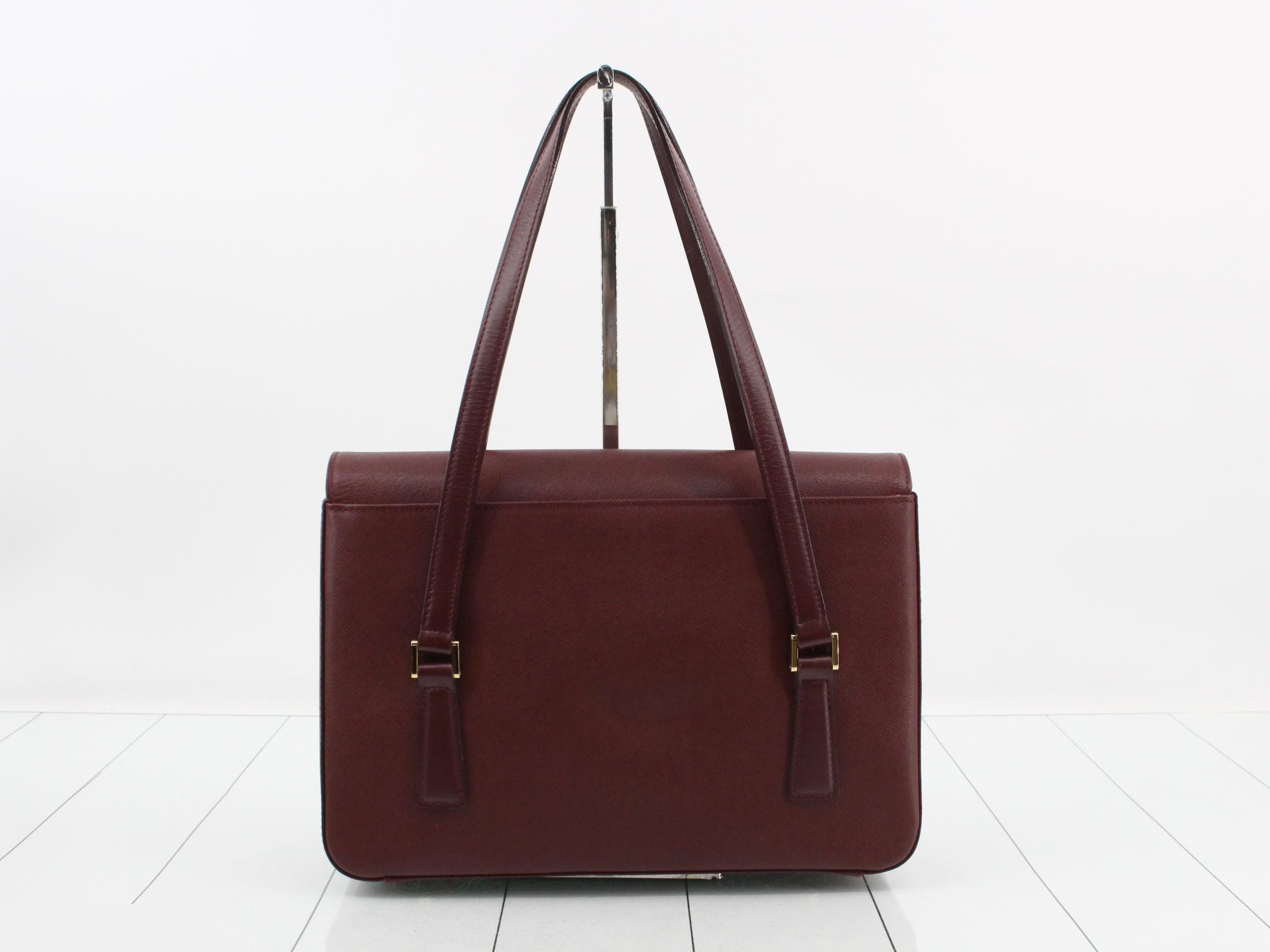 Other lines: Bags & Handbags, Leather, Bordeaux — view 2
