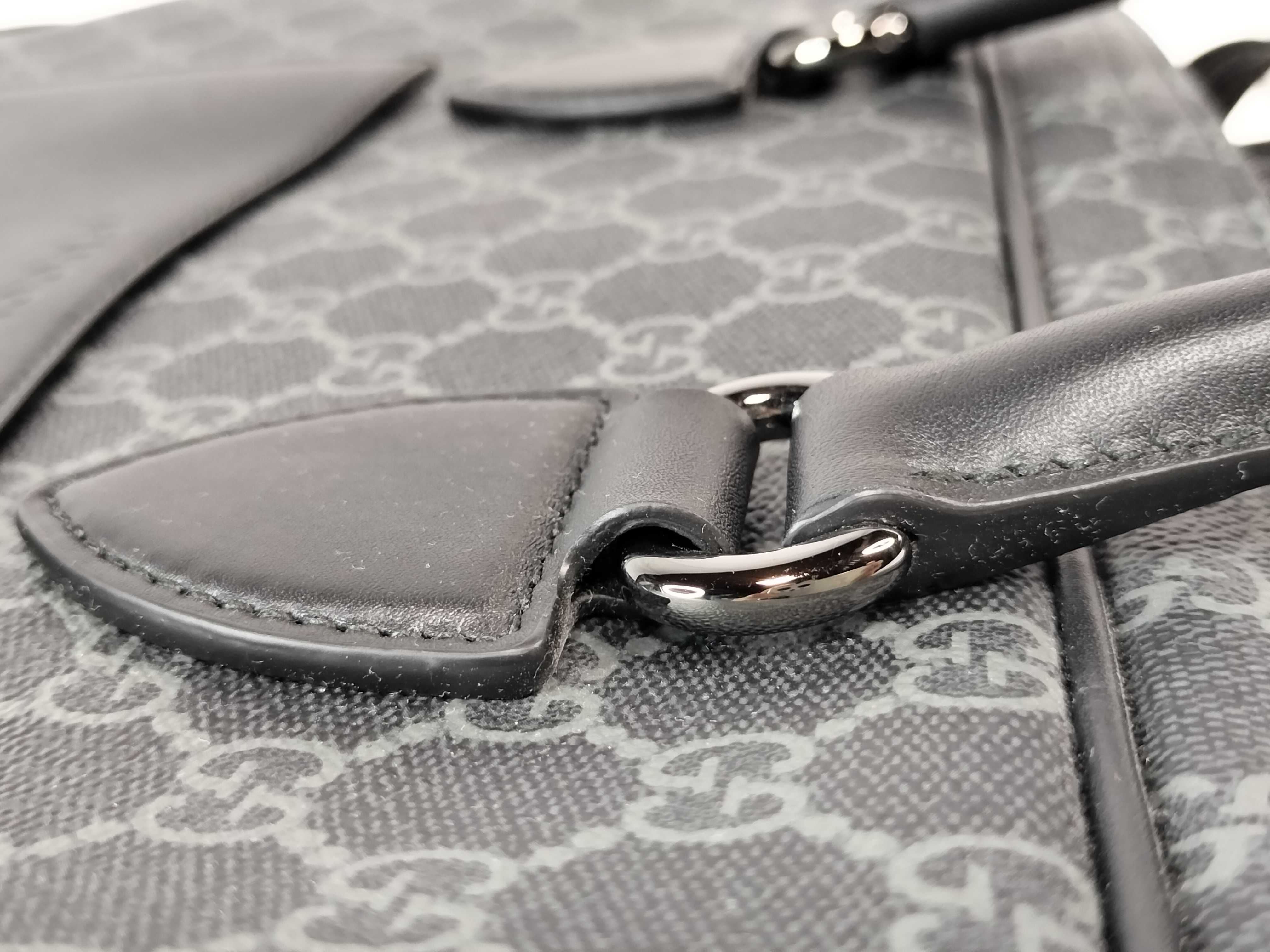 GG Supreme Briefcase, Unused, with Strap, Business Bag — view 5
