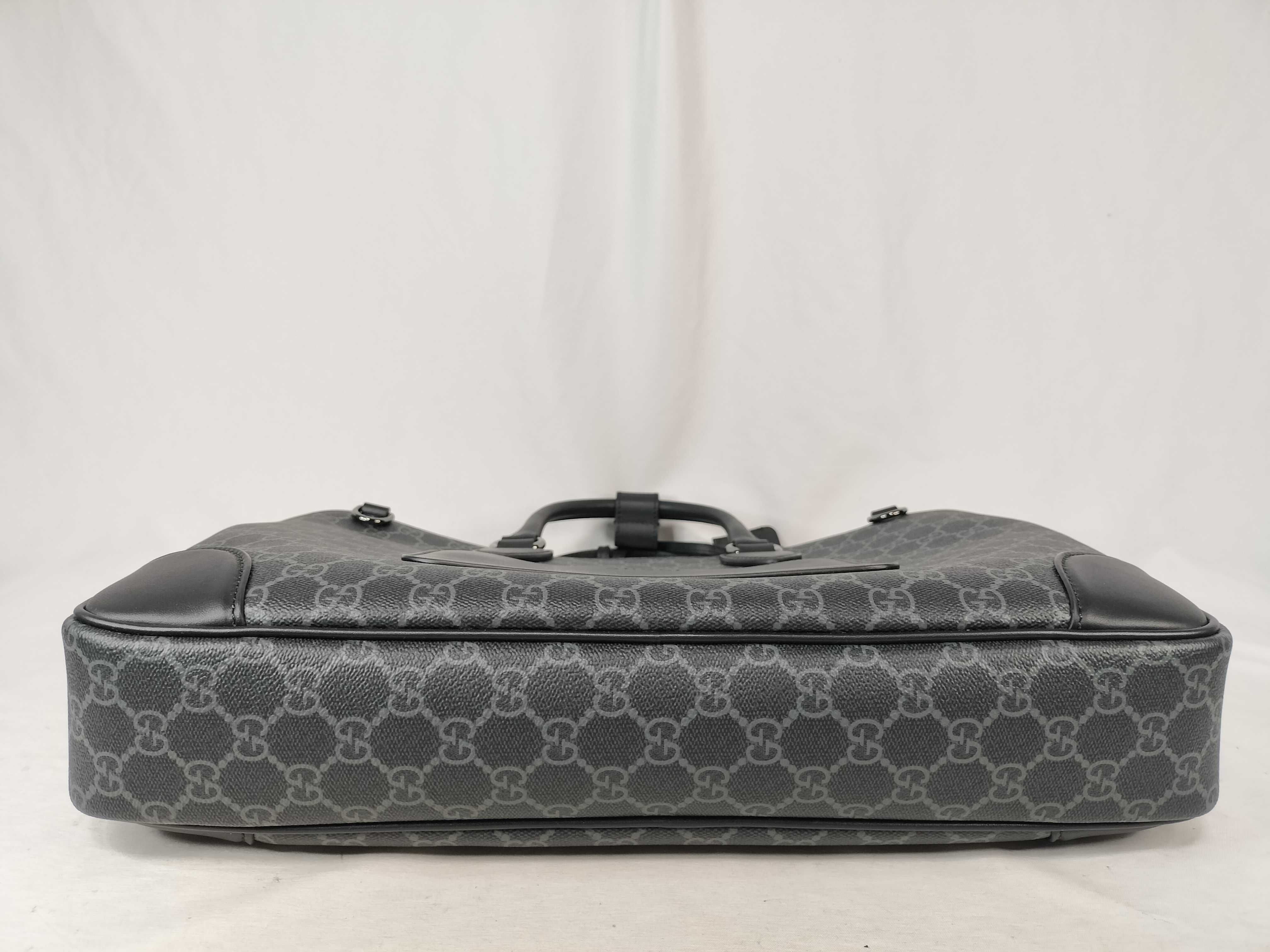 GG Supreme Briefcase, Unused, with Strap, Business Bag — view 8
