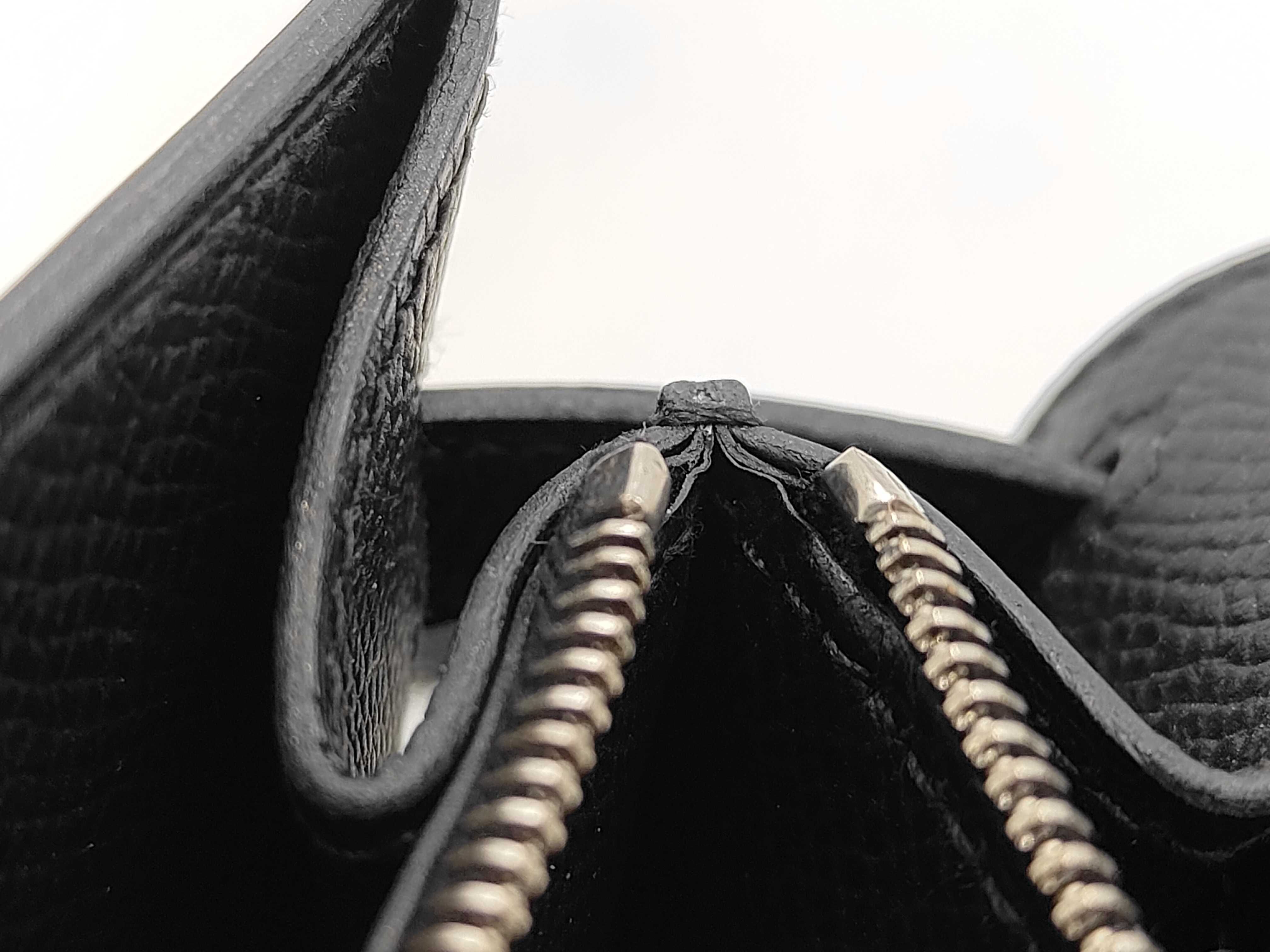 Kelly Tougo - Black with Silver Hardware [Stamped] U Shoulder Bag — view 10