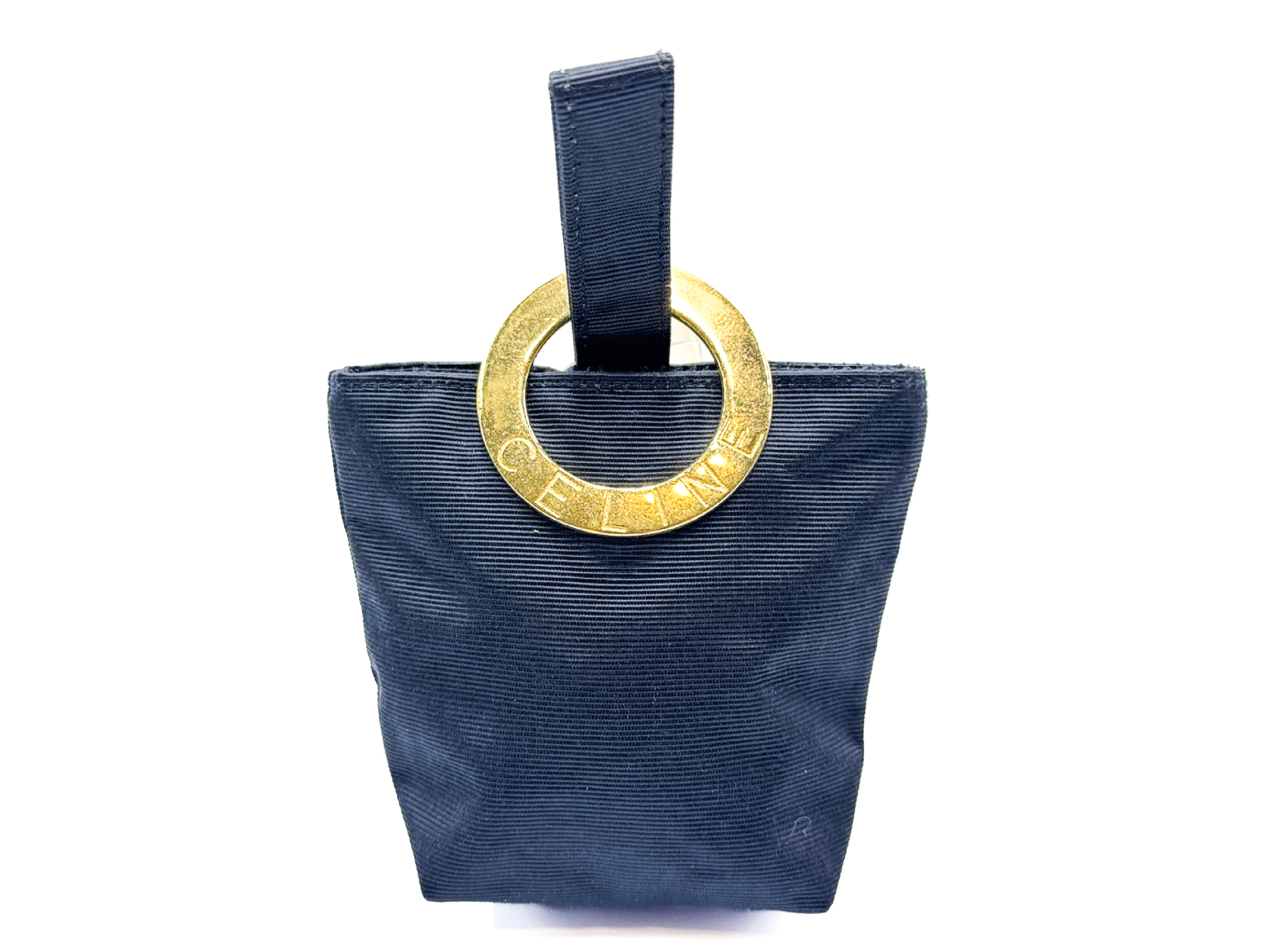 Circle Logo Gold Hardware Handbag