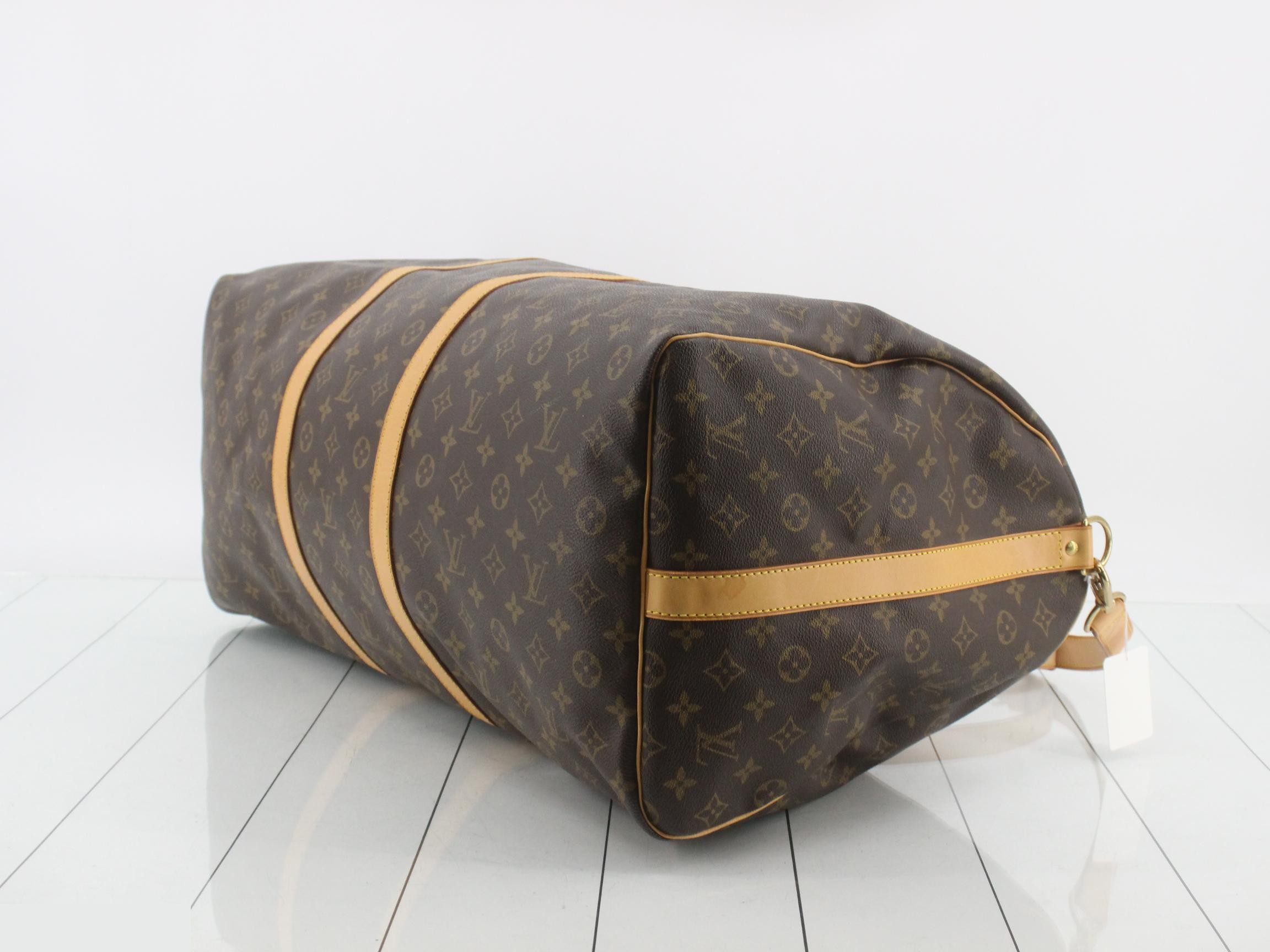 LV Monogram Keepall Bandoulière 60 2-Way Bag — view 6