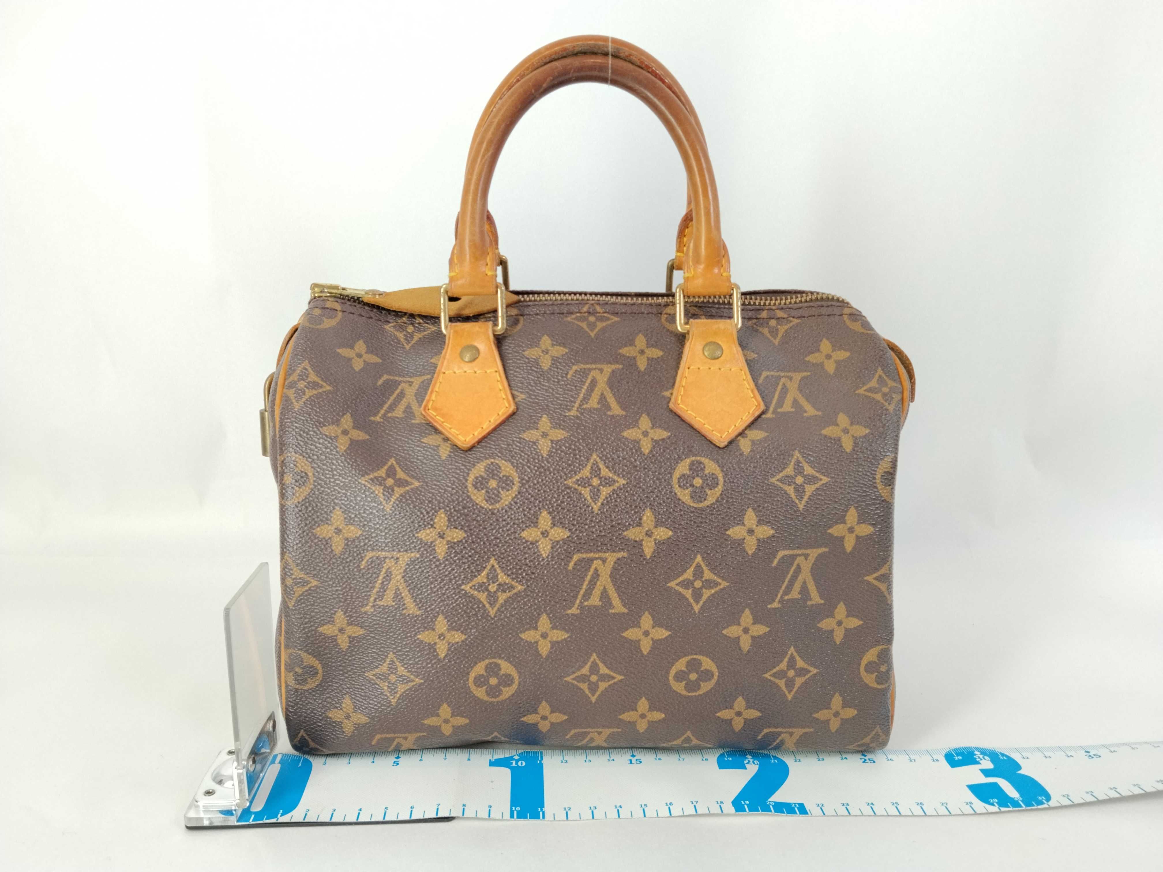 Monogram Louis Vuitton Speedy 25 Monogram M41528 Handbag Boston Bag — view 2