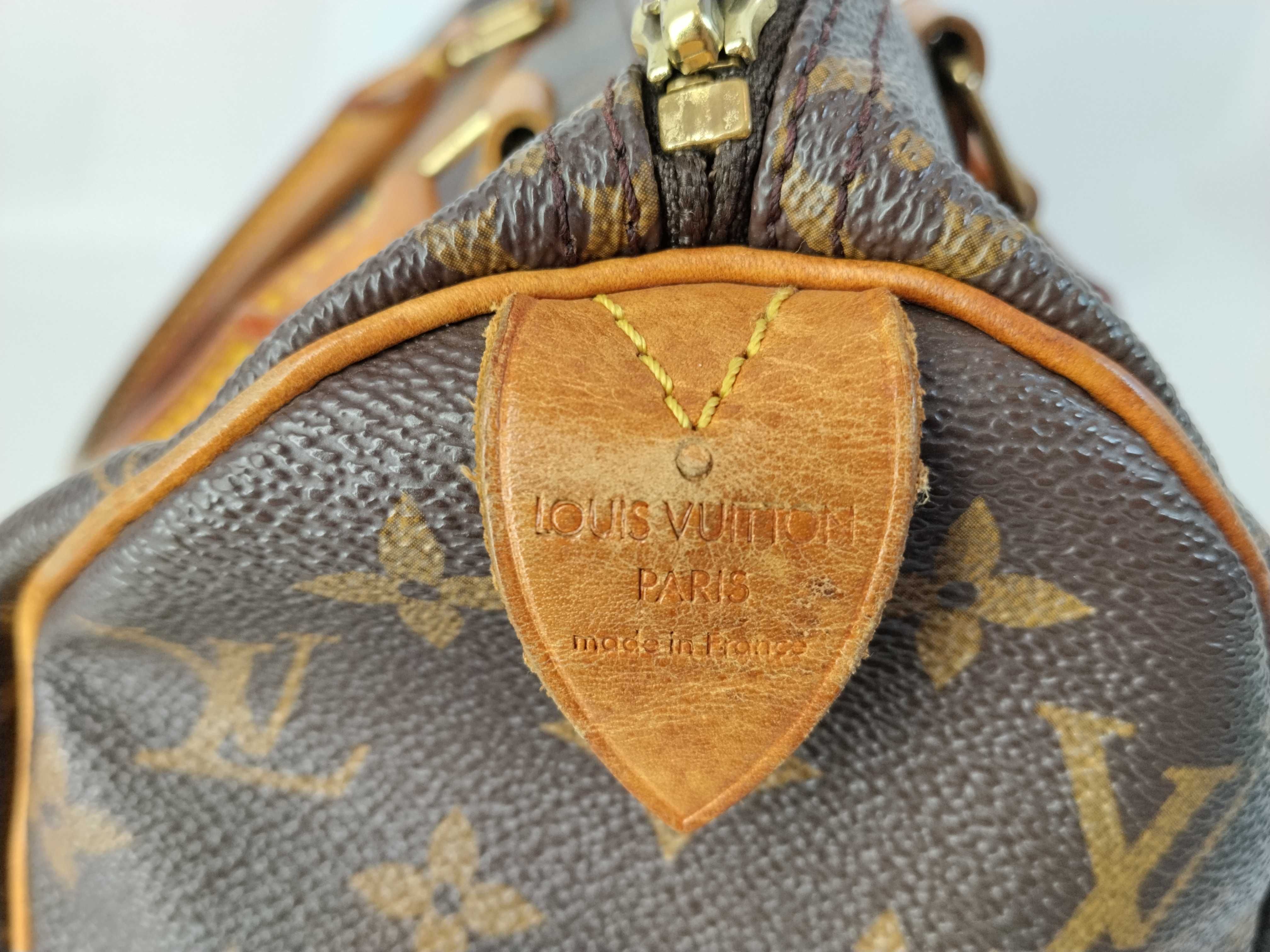 Monogram Louis Vuitton Speedy 25 Monogram M41528 Handbag Boston Bag — view 12