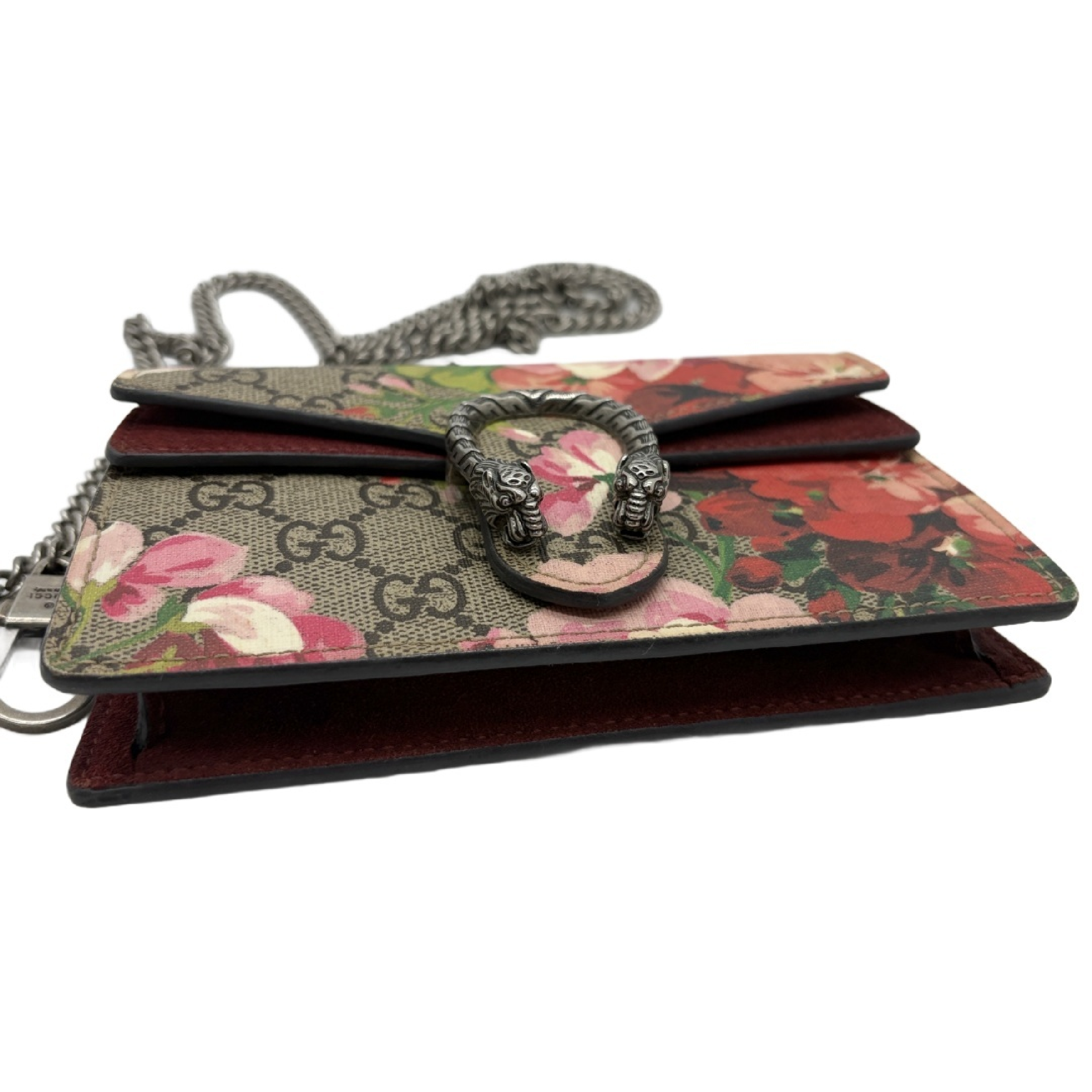 GG Supreme Floral Dionysus Chain Wallet Shoulder Bag — view 6