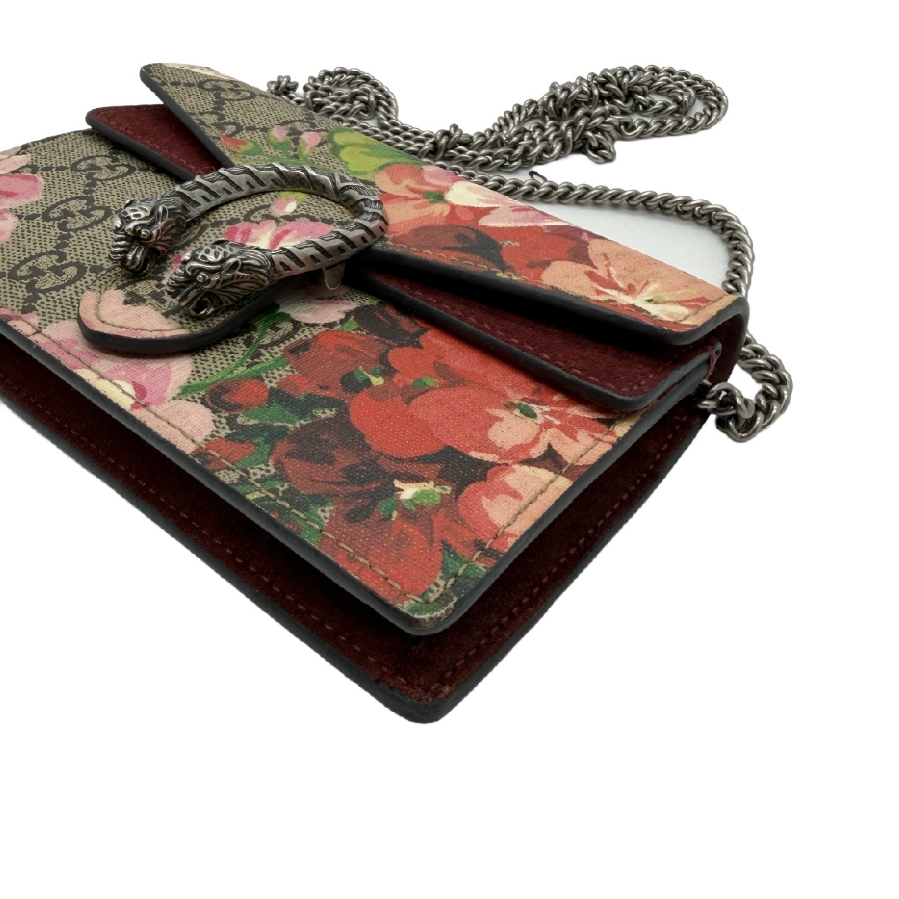 GG Supreme Floral Dionysus Chain Wallet Shoulder Bag — view 7