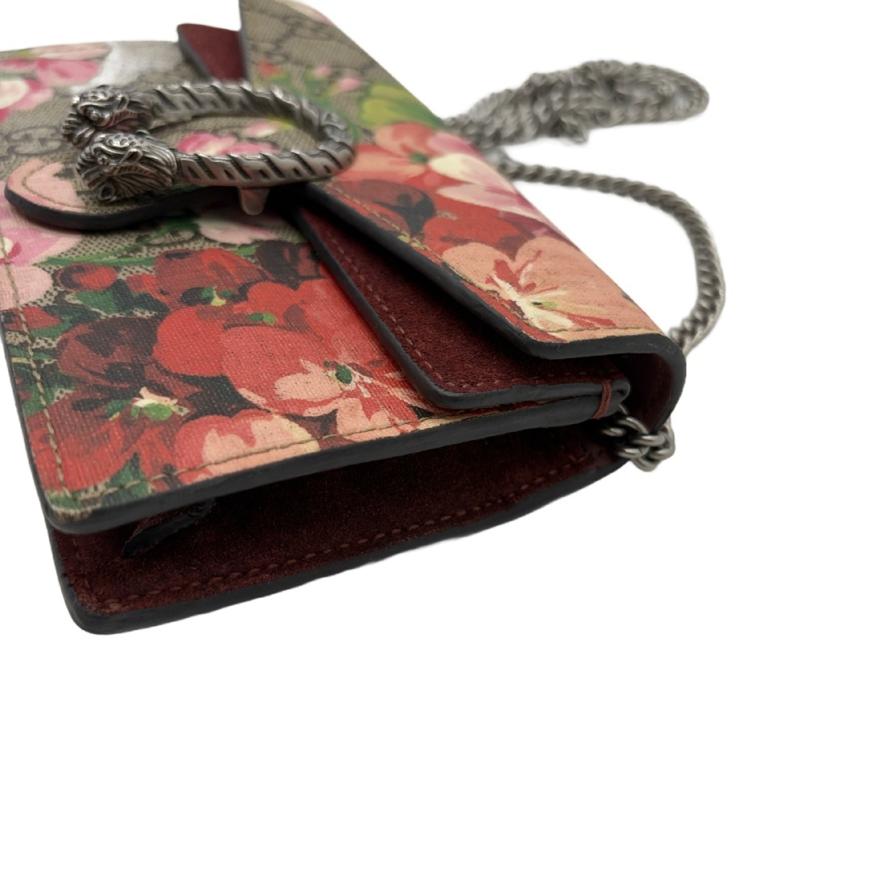 GG Supreme Floral Dionysus Chain Wallet Shoulder Bag — view 8