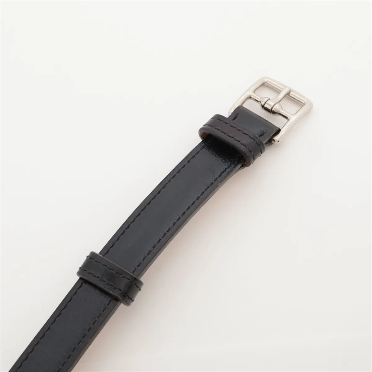 Etrivière T: 2015 Belt, 80 Leather, Black, — view 2