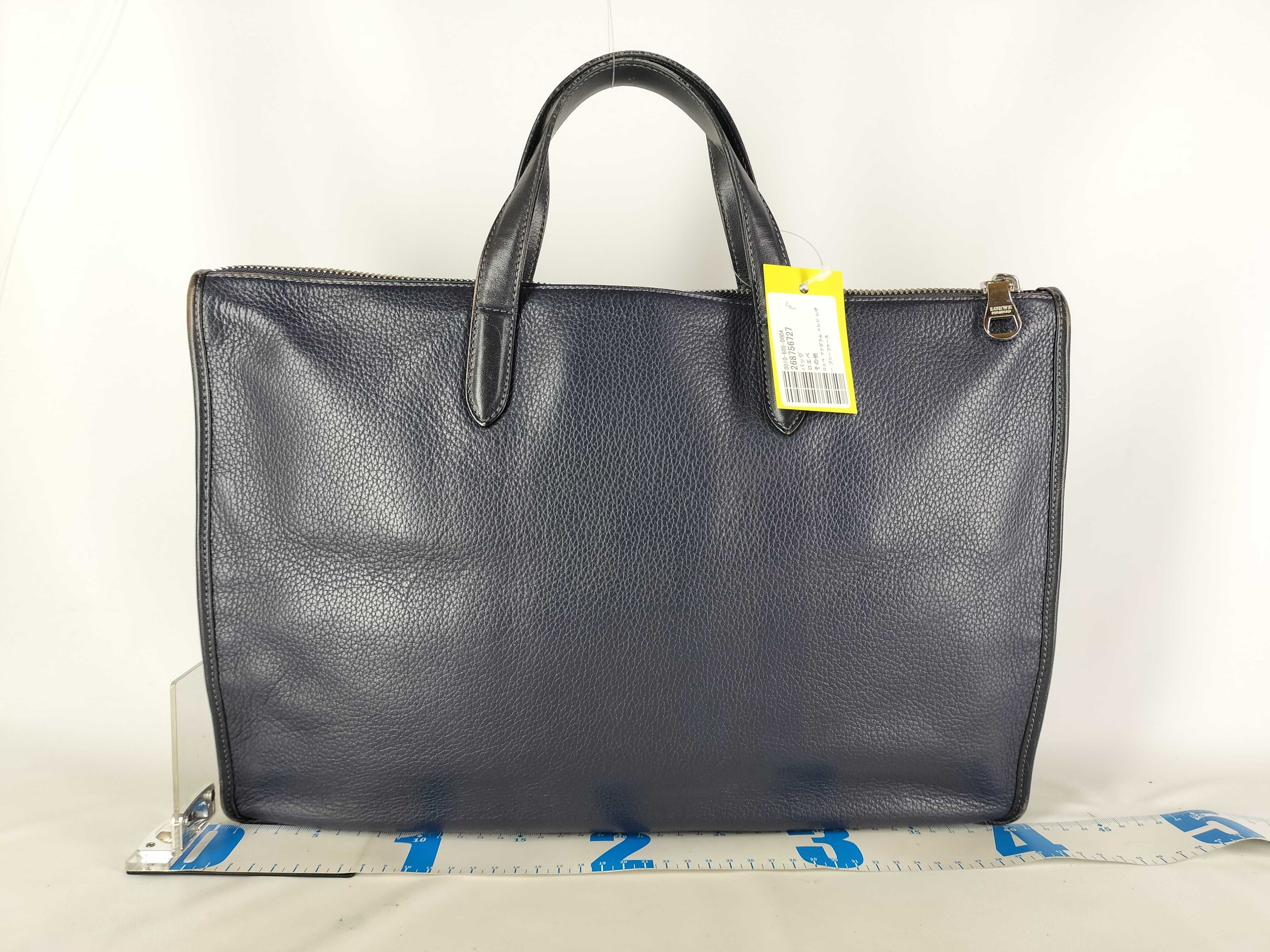 Anagram Toledo Leather Briefcase Business Bag — view 2