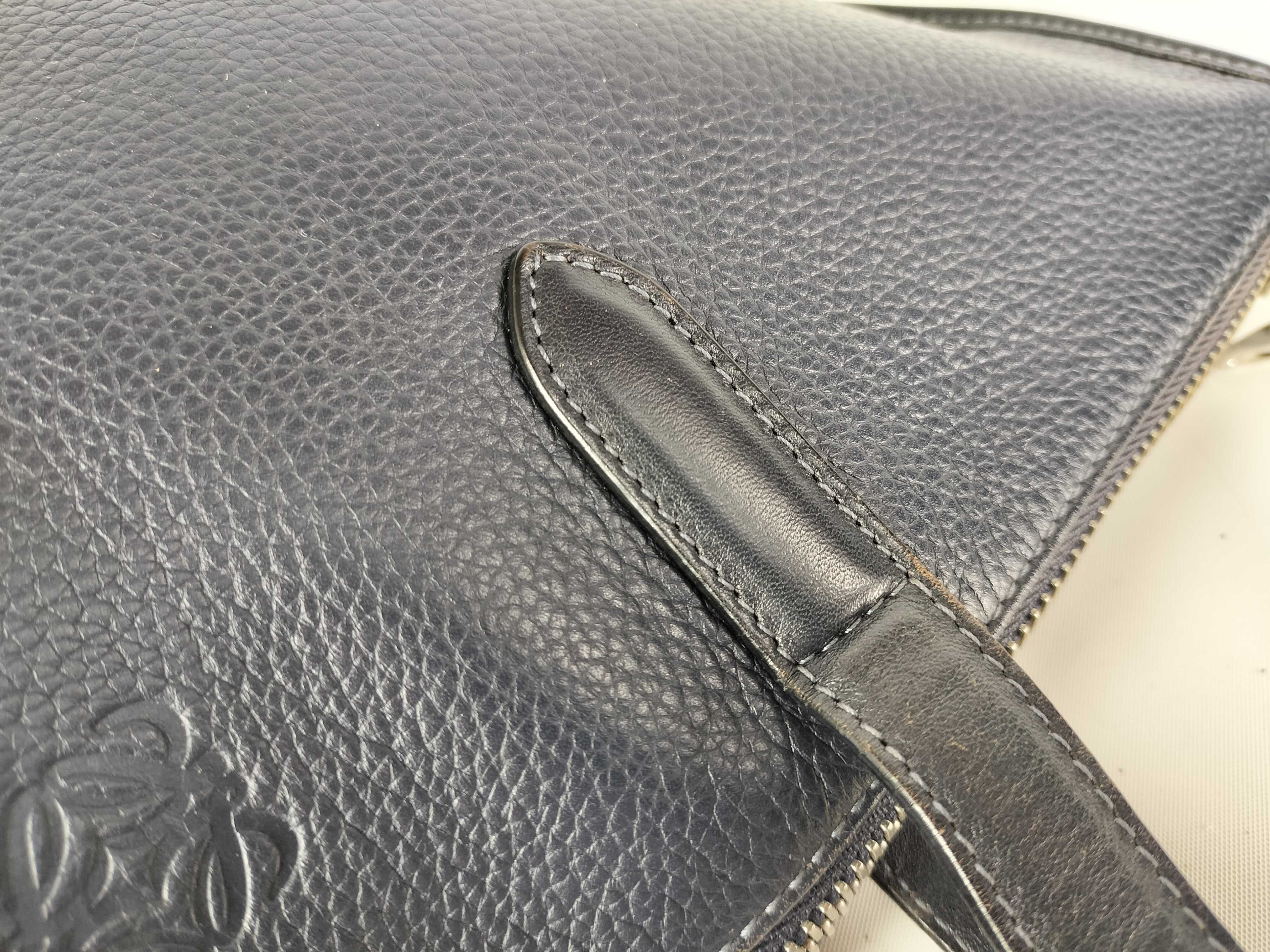 Anagram Toledo Leather Briefcase Business Bag — view 4