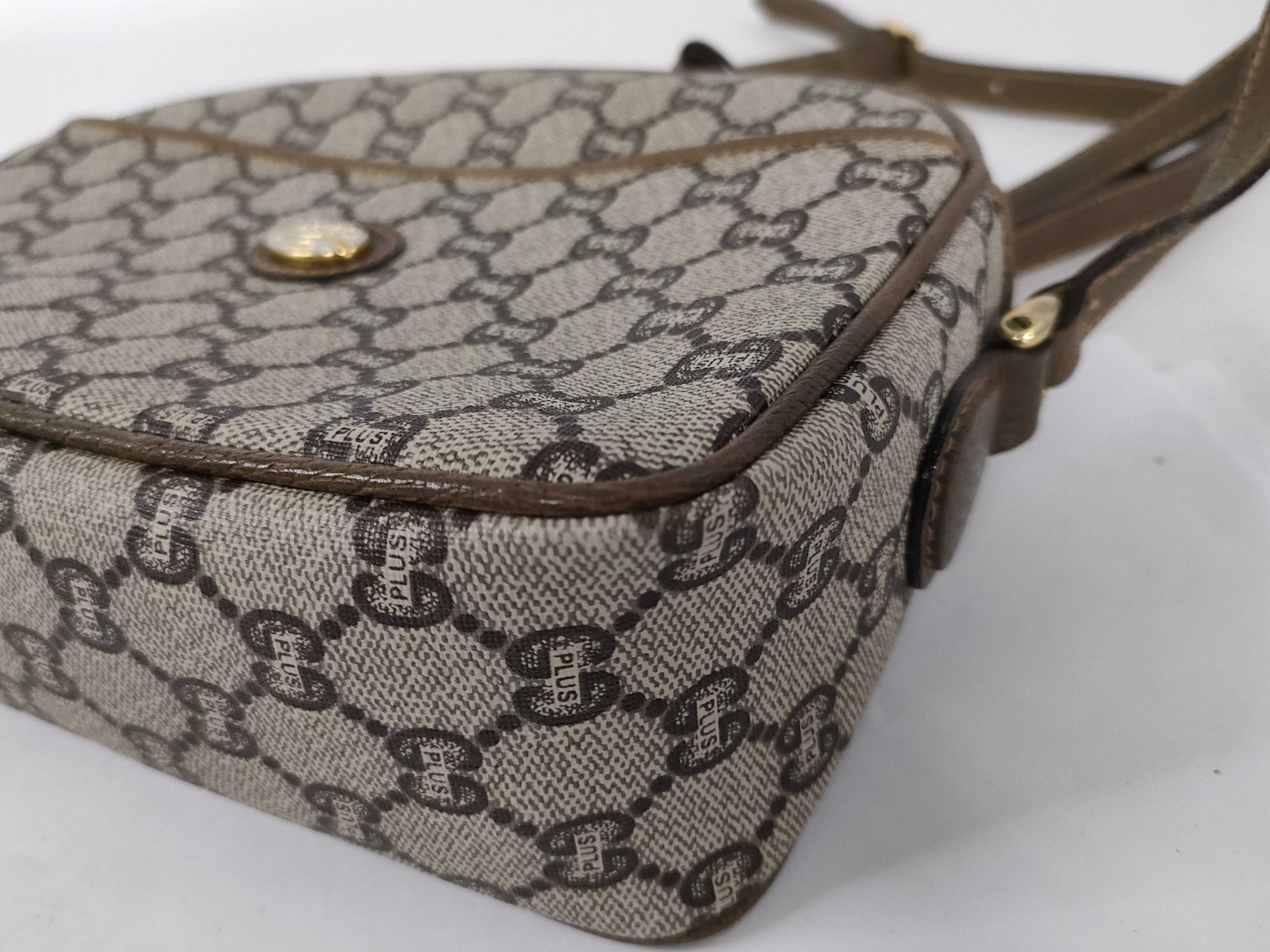 GG Plus Shoulder Bag, Gucci Plus Brown Shoulder Bag — view 6
